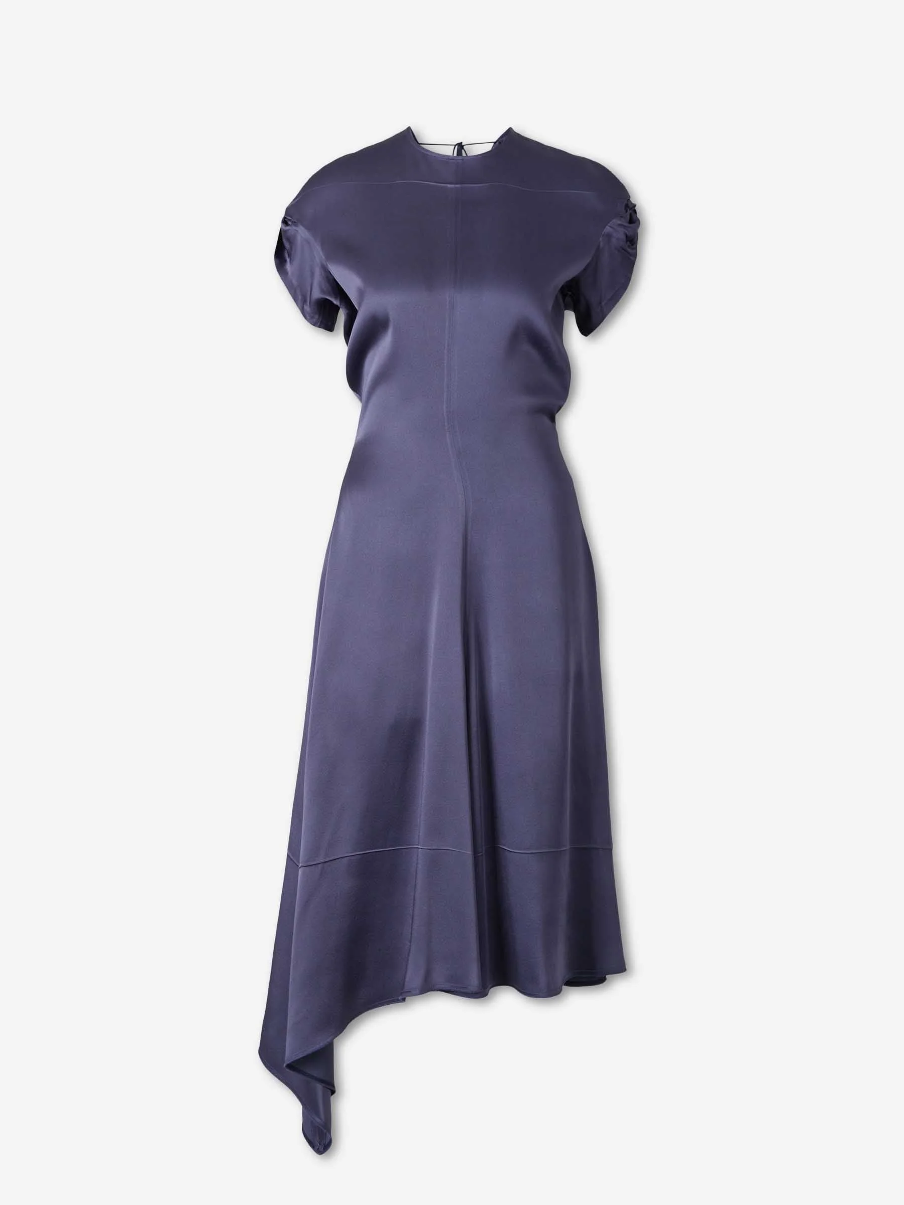 ASYMMETRICAL MIDI DRESS - 1