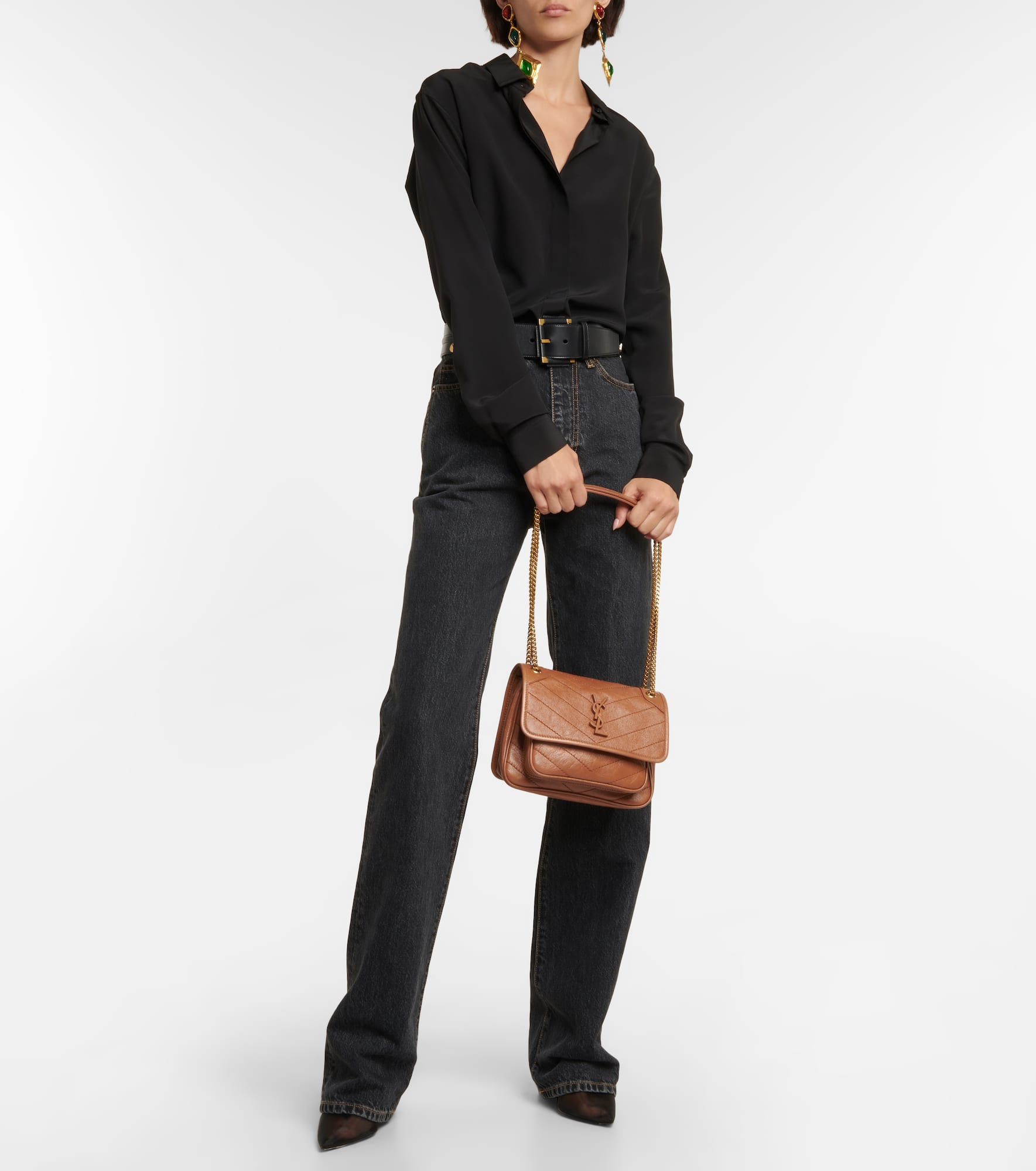 Niki Baby leather shoulder bag - 5