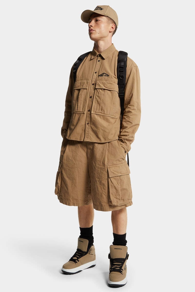 ICON NEW GENERATION RIPSTOP CARGO SHORTS - 3