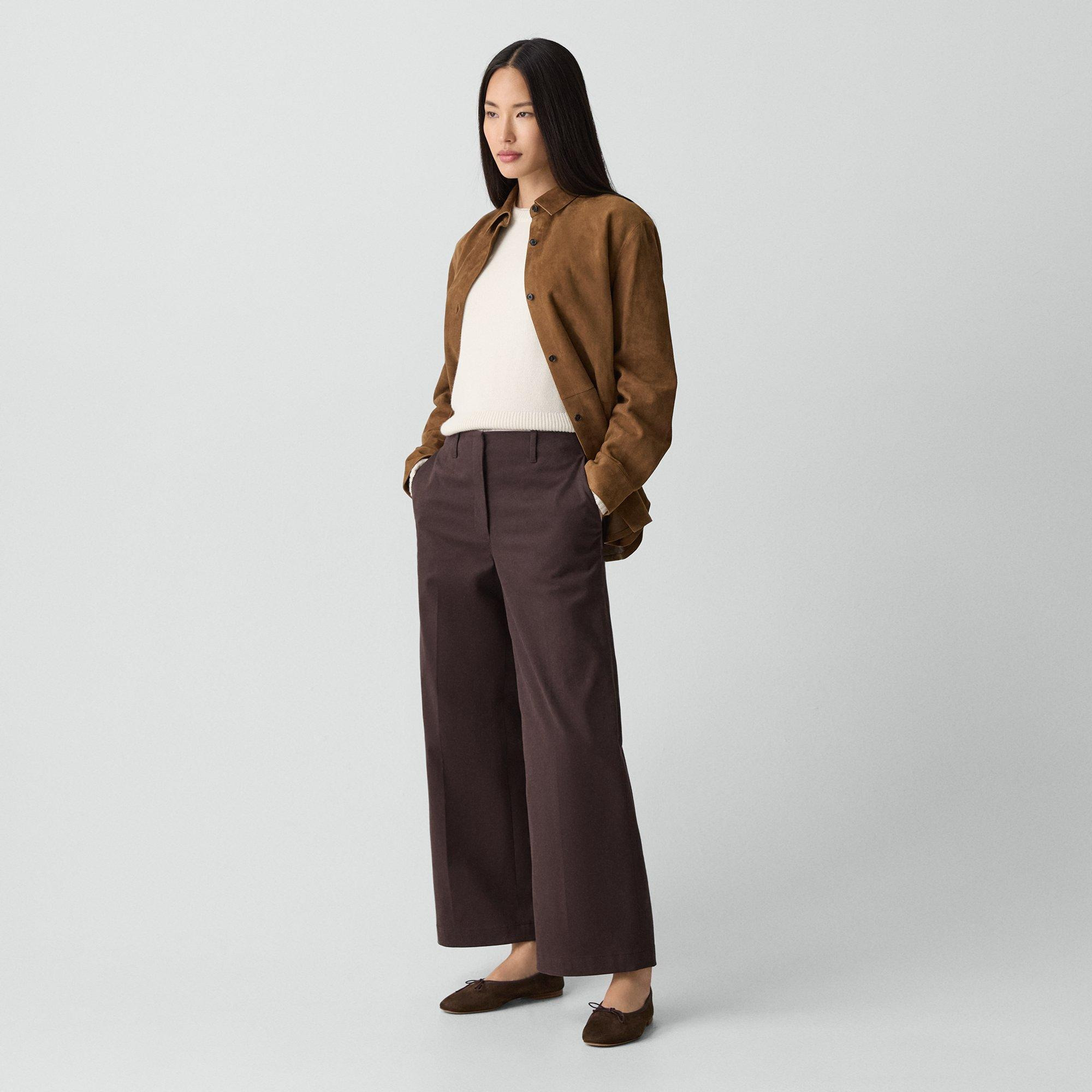 Classic Straight Pant in Brushed Chino - 3
