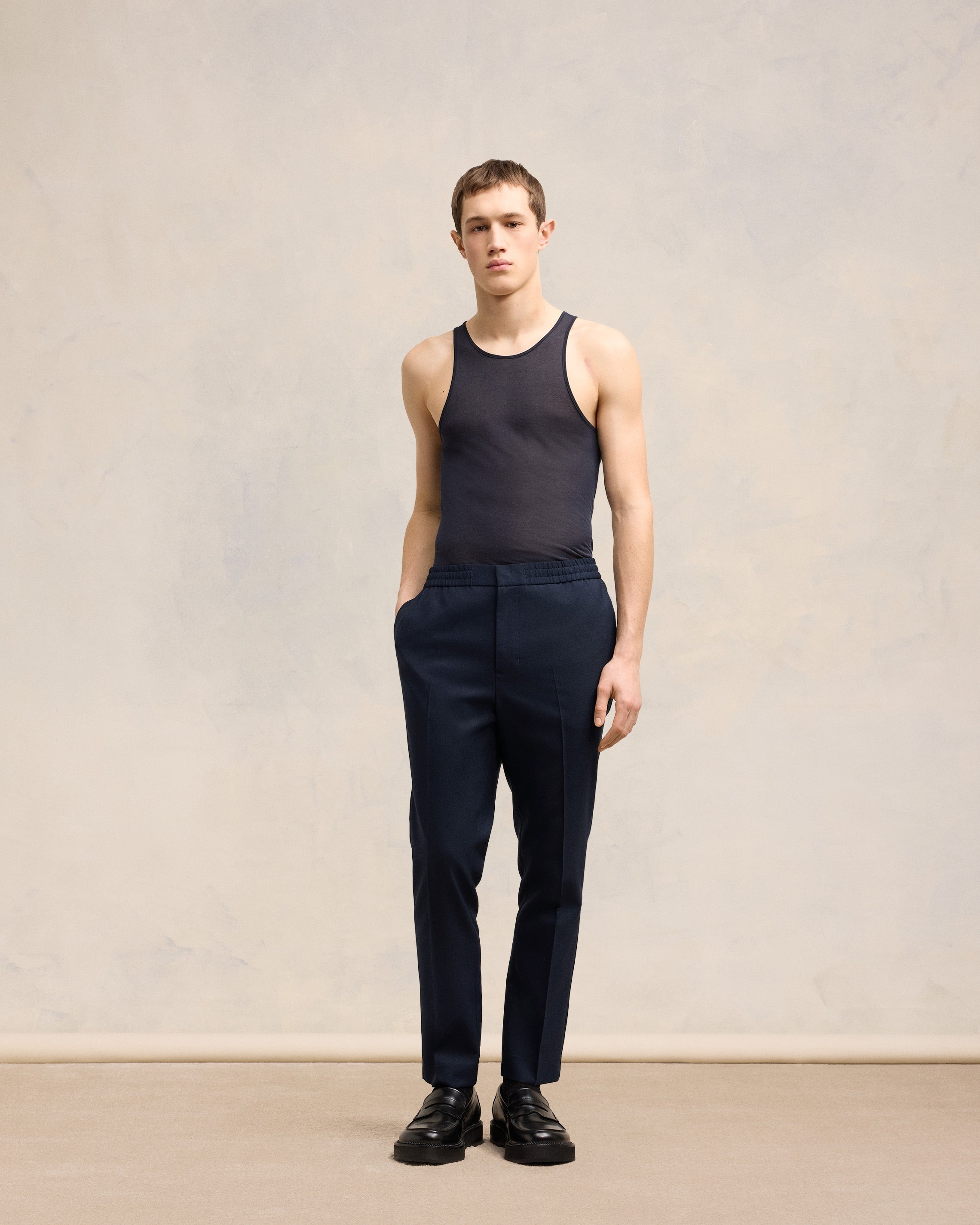 ELASTICATED WAIST TROUSERS - 2