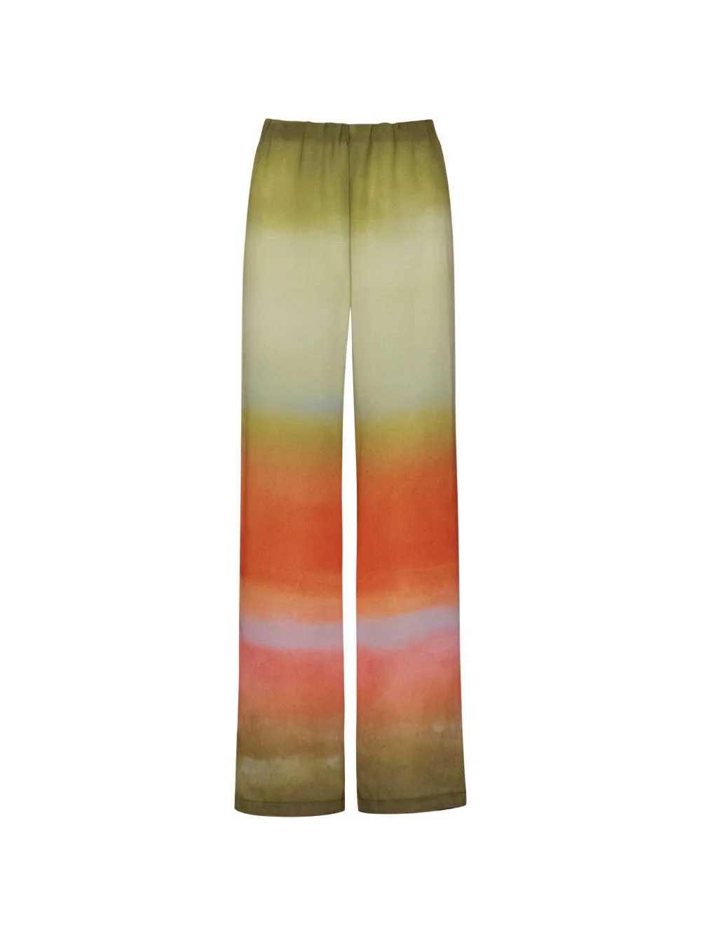 Lulu elastic-waistband wide-leg trousers - 1