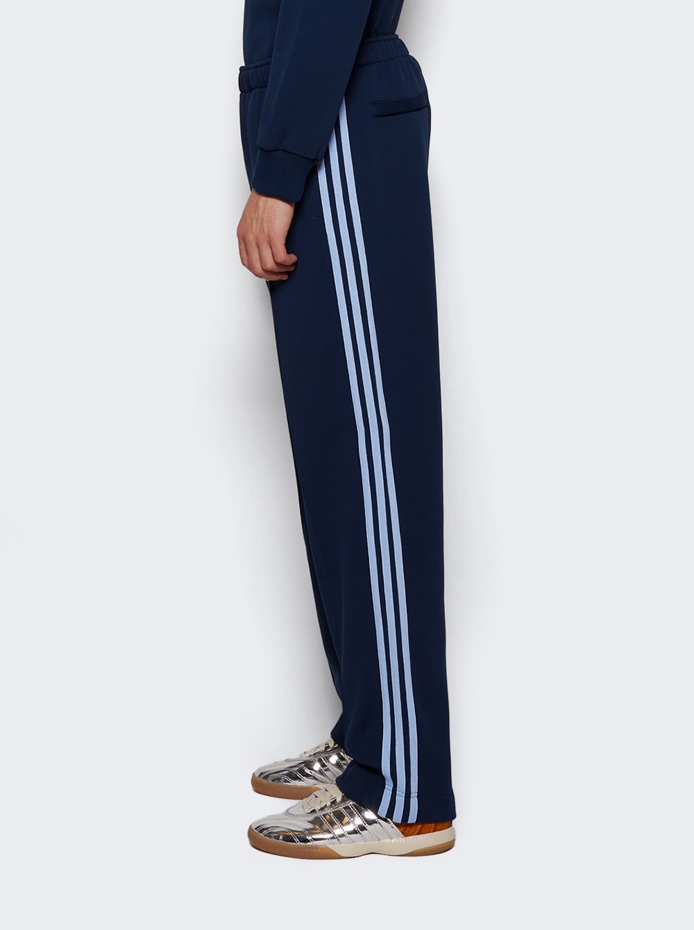 X Wales Bonner Track Pants Collegiate Navy - 4