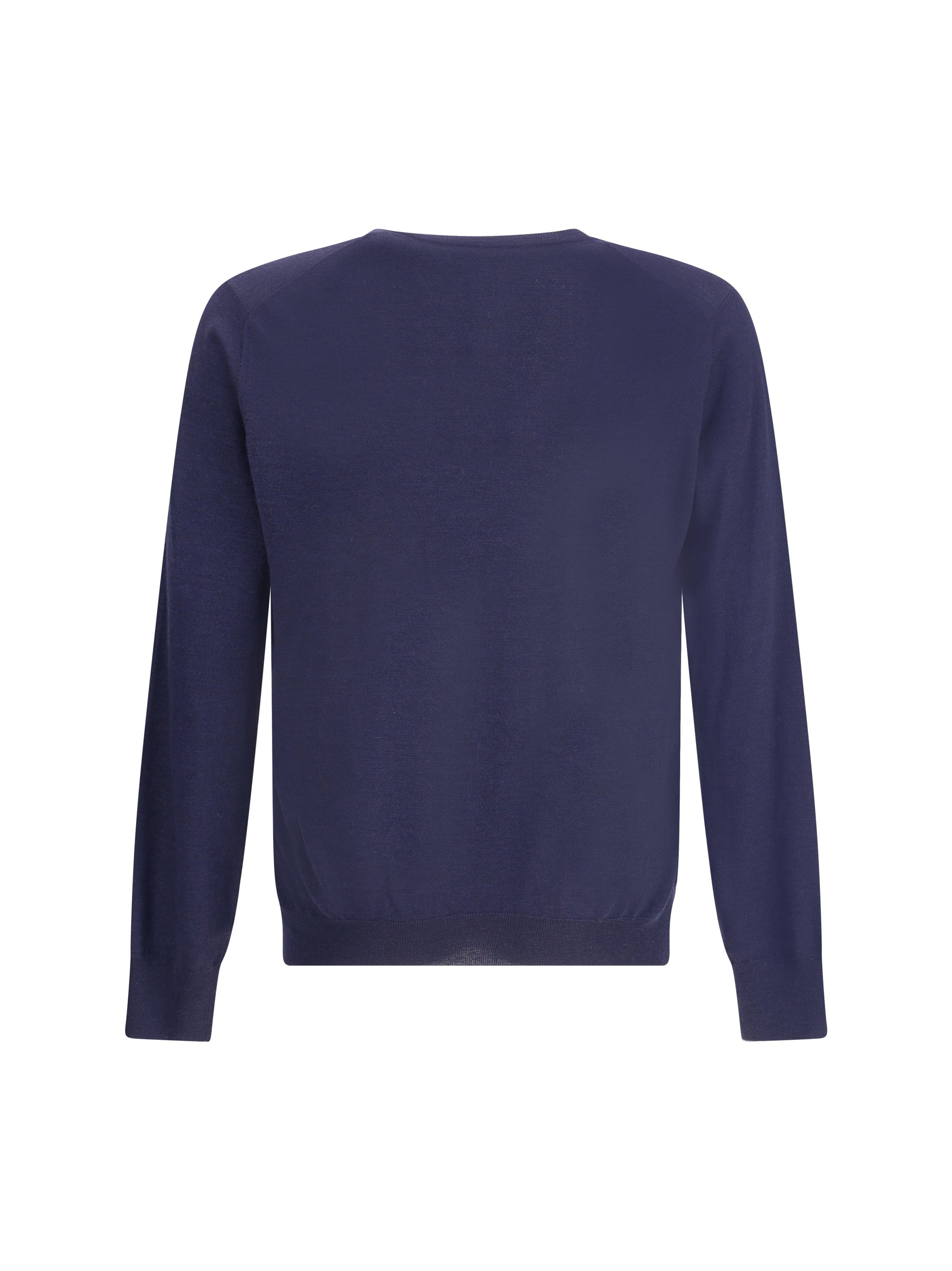Brunello Cucinelli Men Ultrafine Virgin Wool Sweater - 2