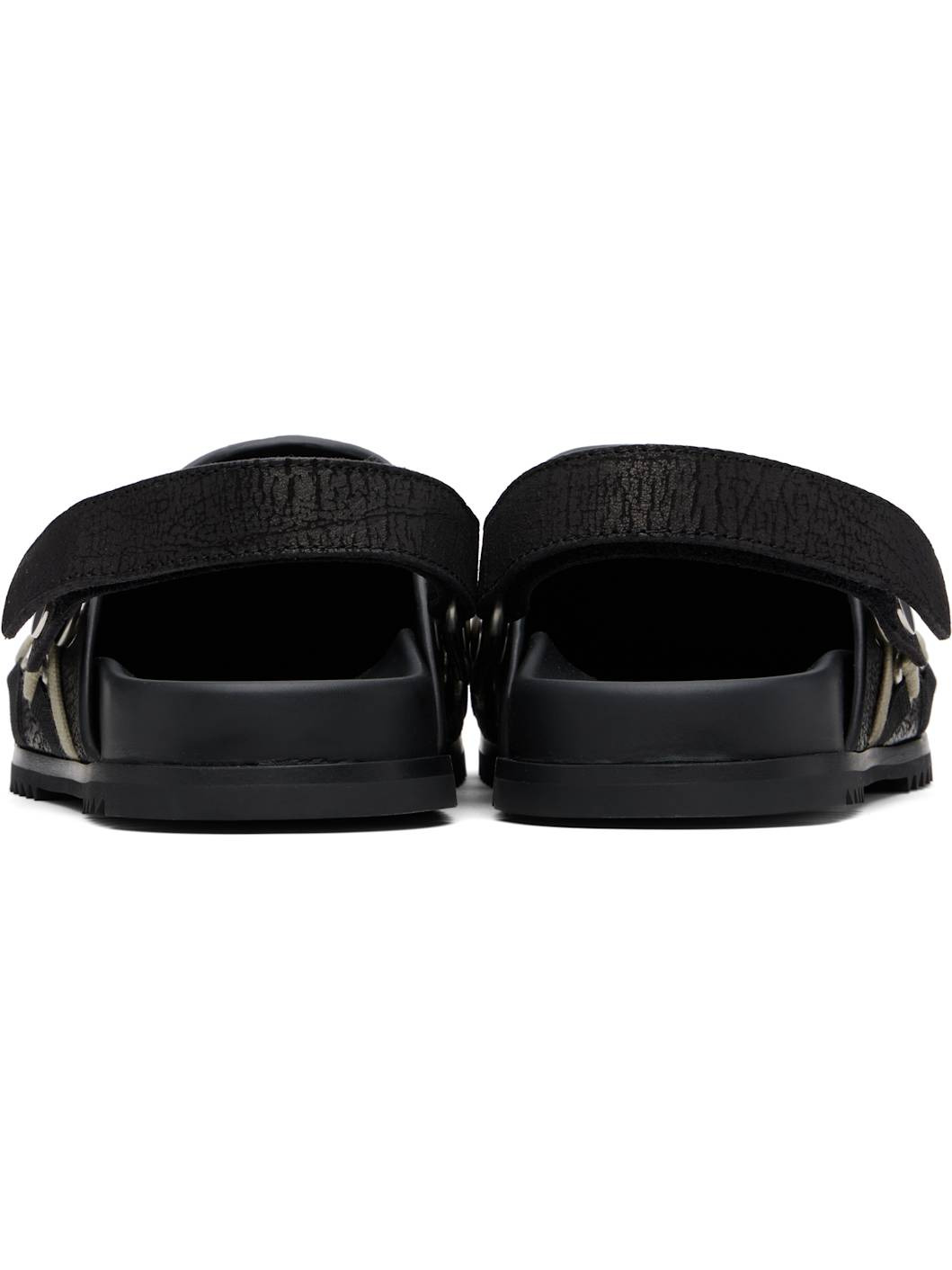 Black Concordians Granola Mule Loafers - 2