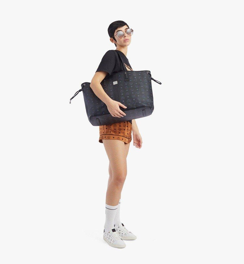 MCM Reversible Liz Shopper in Visetos outlook