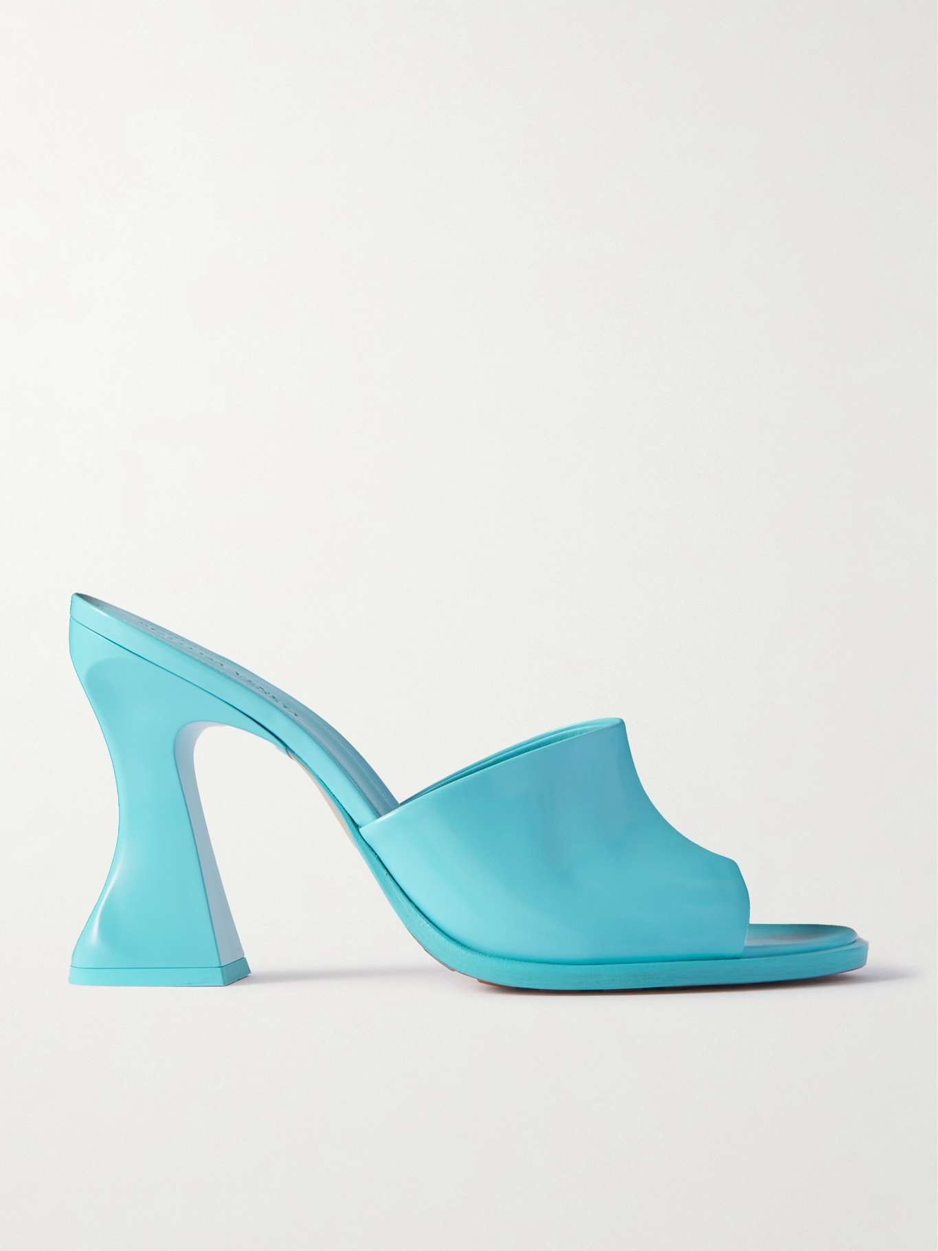 Bottega Veneta Cha-Cha patent-leather mules | netaporter