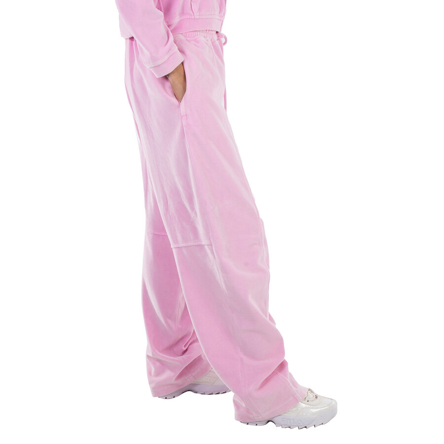 T by Alexander Wang Articulated Velour Track Pants - 2