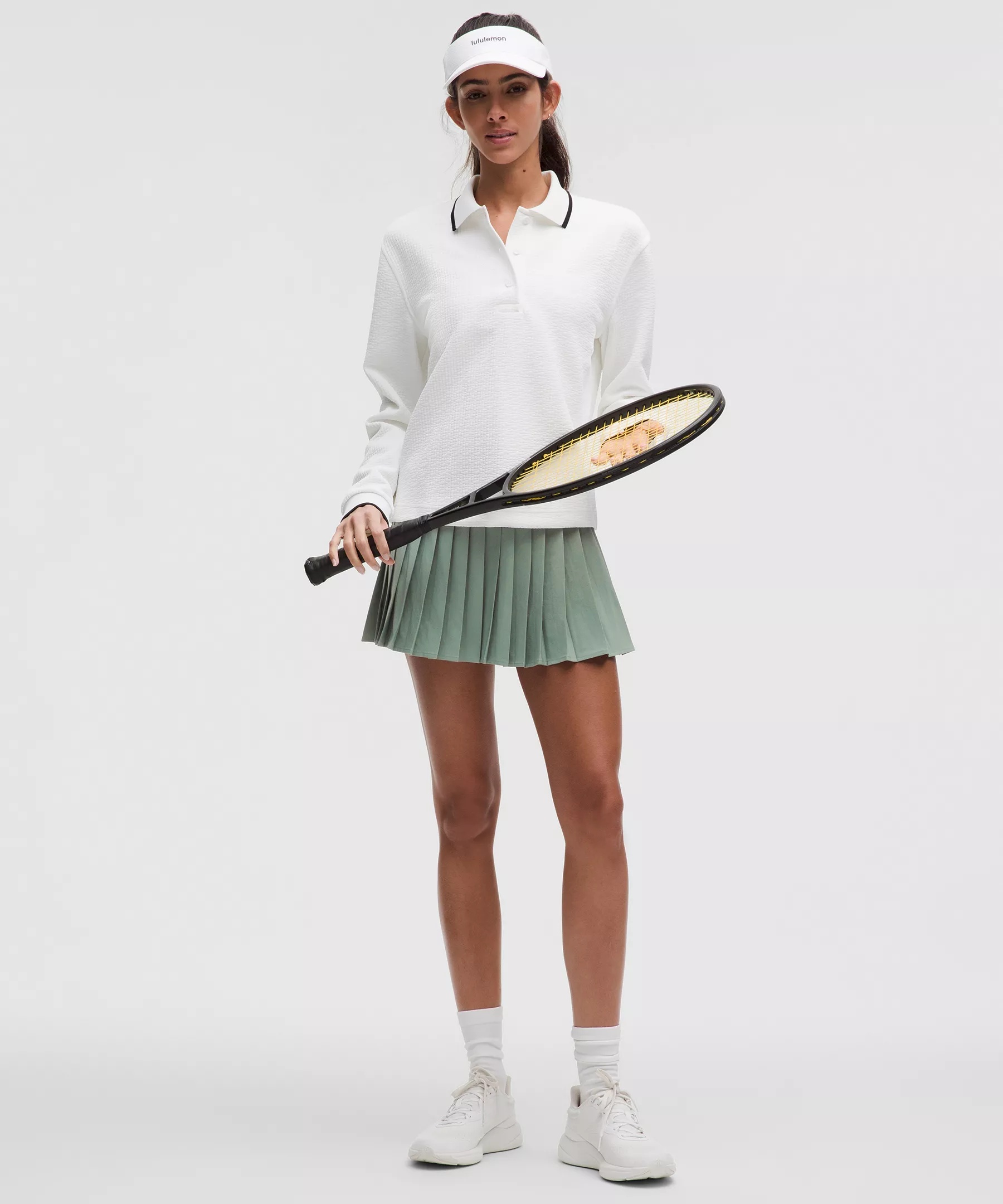 High-Rise Pleated Tennis Skirt - 6
