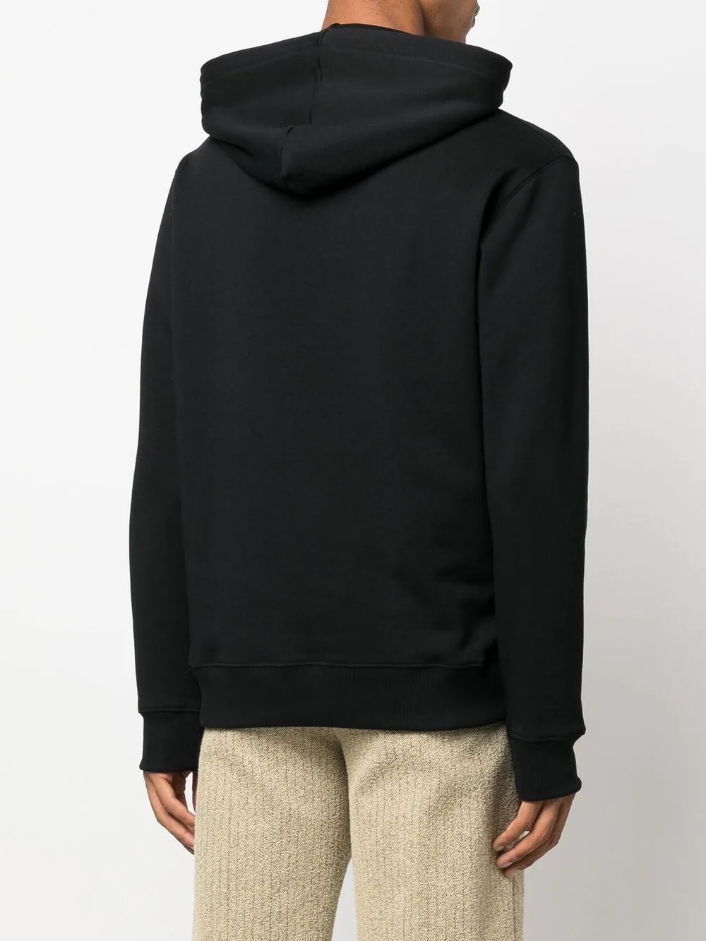 Klein logo-print cotton hoodie - 4