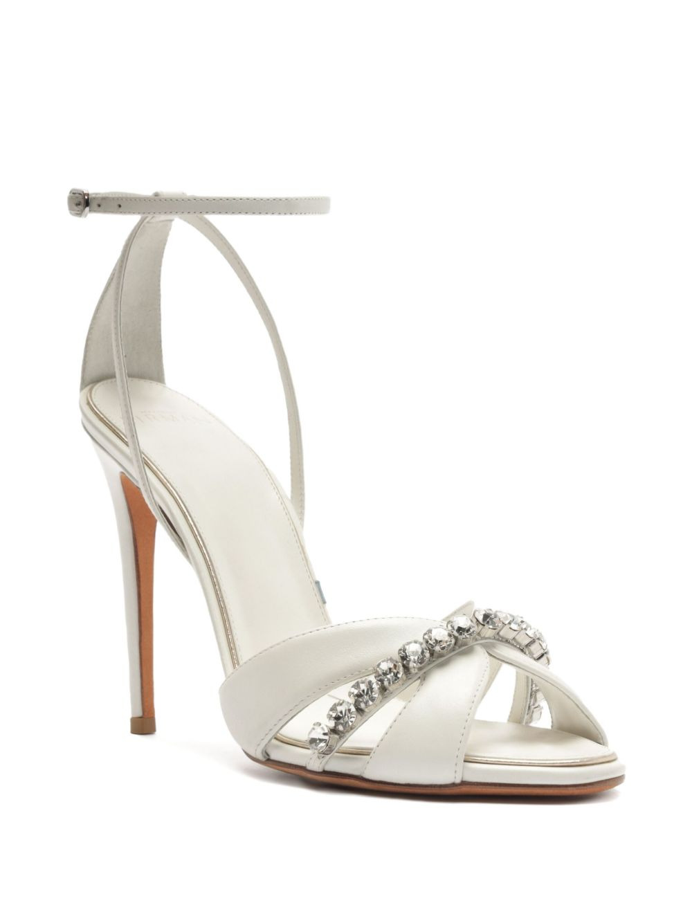 100mm Georgina heeled sandals - 2