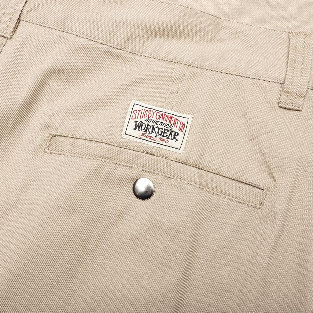 TWILL WORKGEAR TROUSER - KHAKI - 5