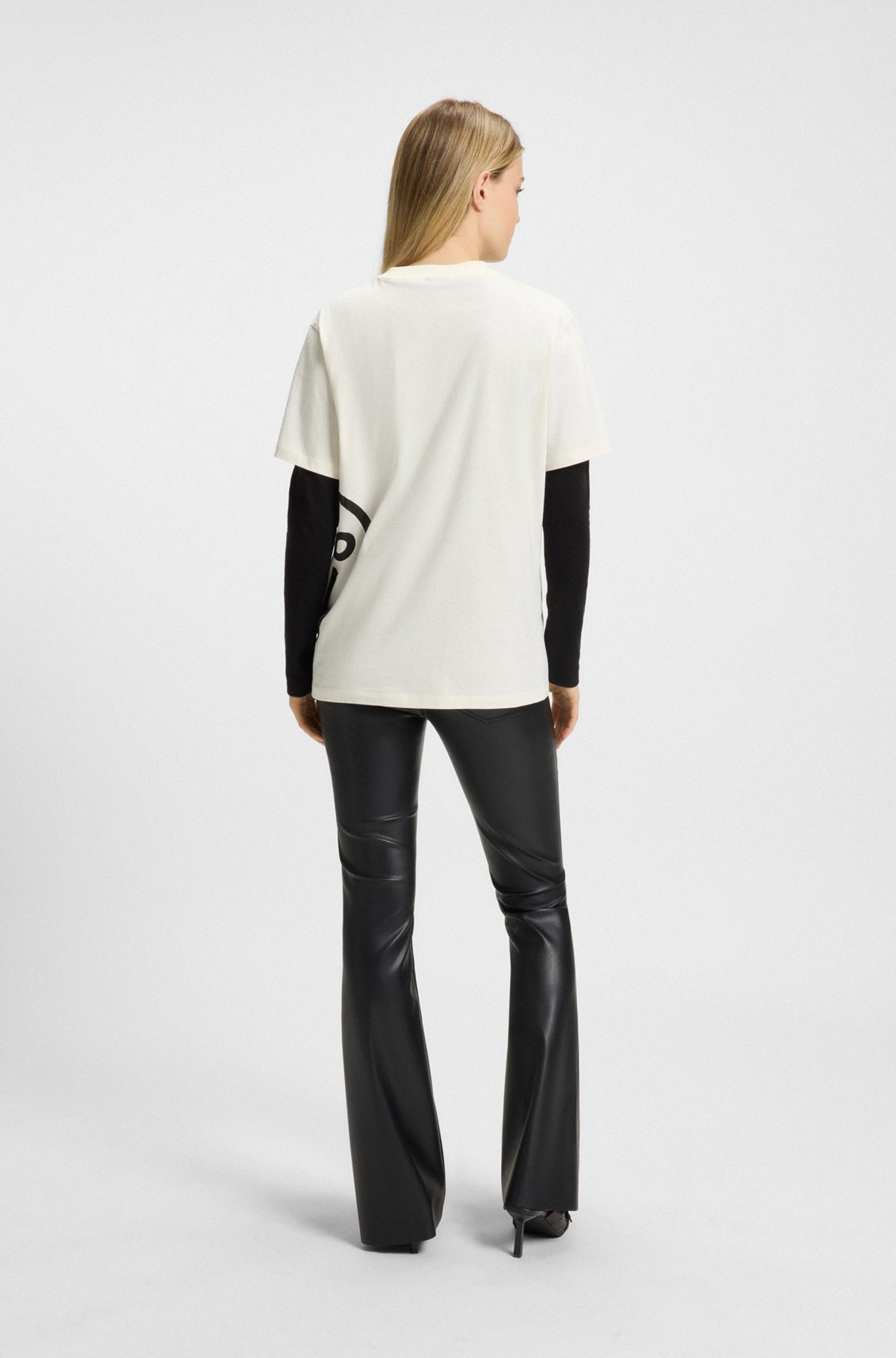 COTTON-JERSEY T-SHIRT WITH COLLECTION GRAPHIC - 4