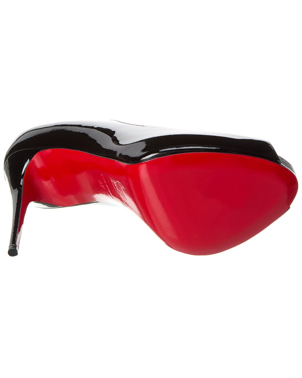 Christian Louboutin Hot Chick Alta 120 Patent Sandal - 4