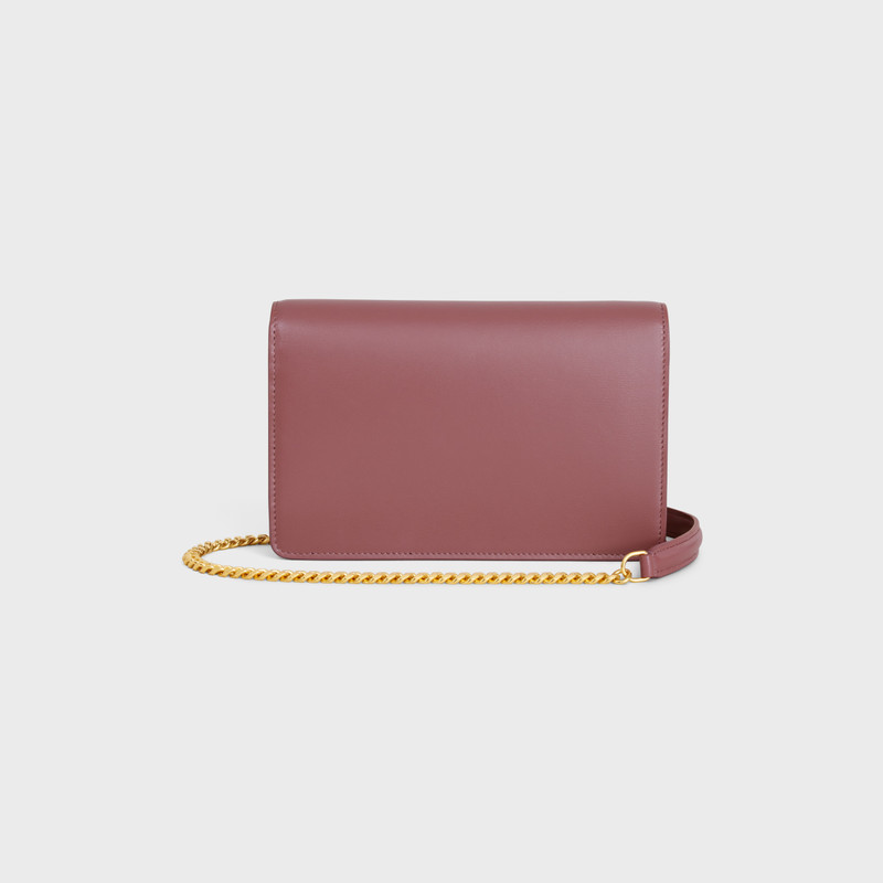 WALLET ON CHAIN MARGO in Shiny calfskin 3