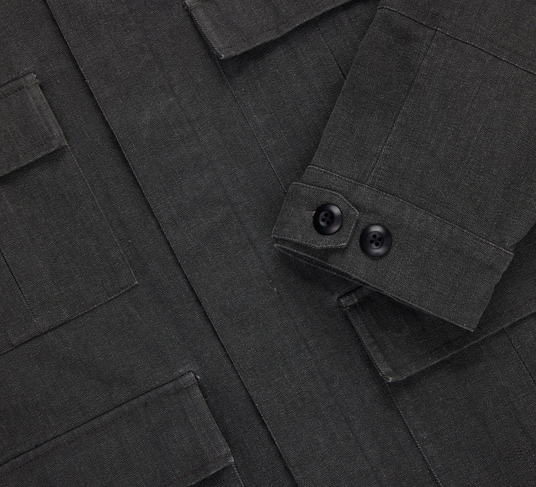 BDU Jacket - Charcoal HBT - 4