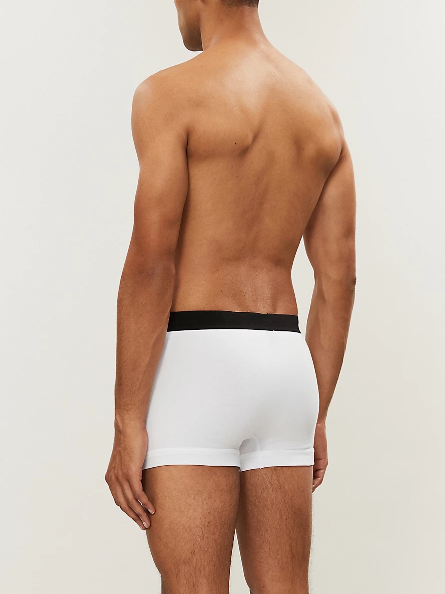 Logo-embroidered cotton-blend jersey boxers - 3