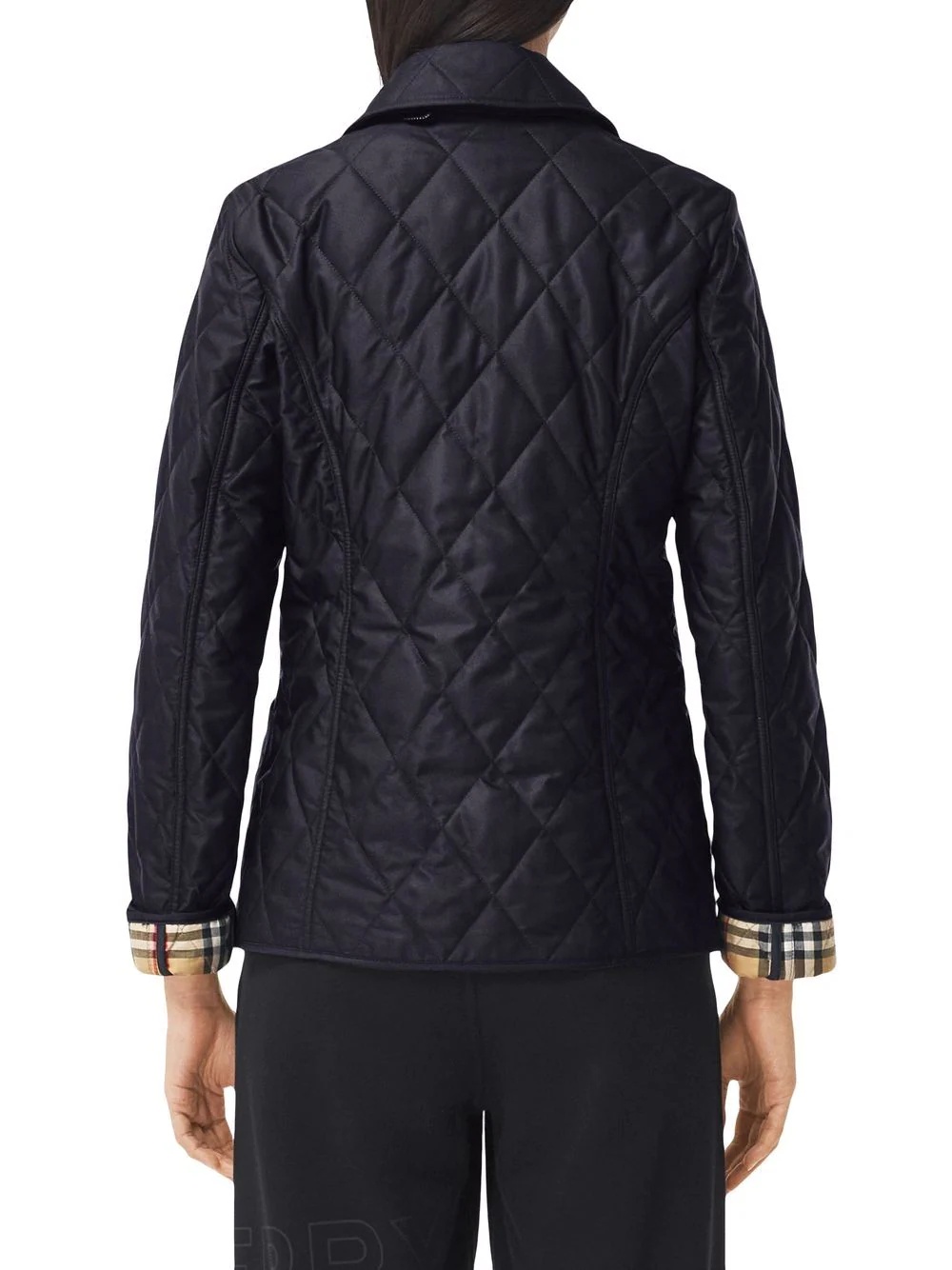 diamond-quilted thermoregulated jacket - 4