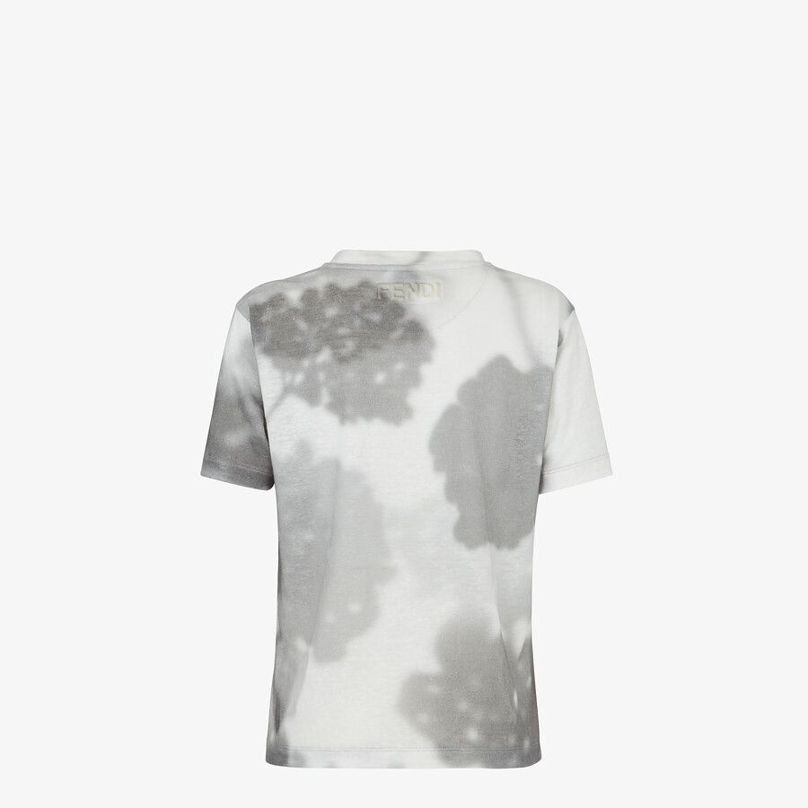 Gray jersey T-shirt - 2