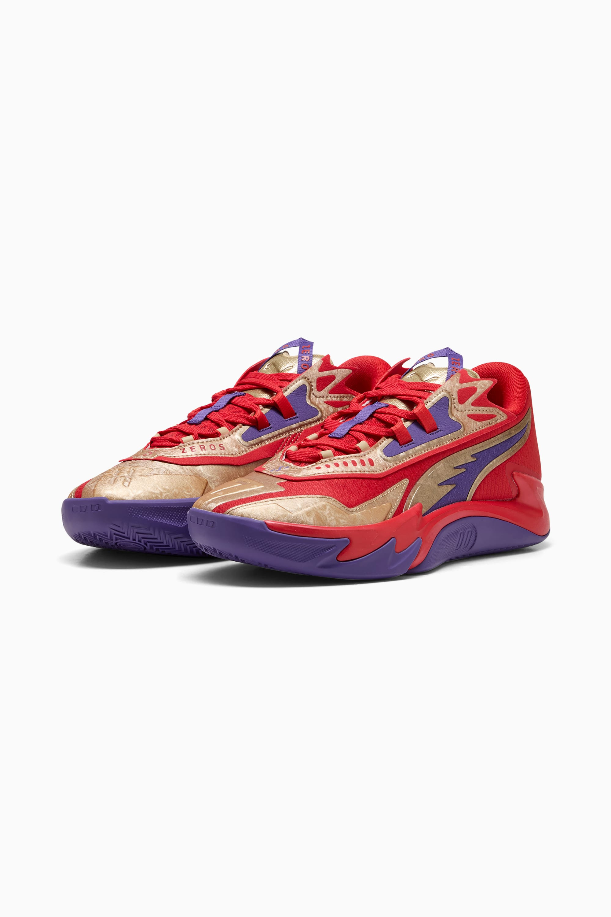 Scoot Zeros II Gold D.D. Men's Basketball Shoes - 5