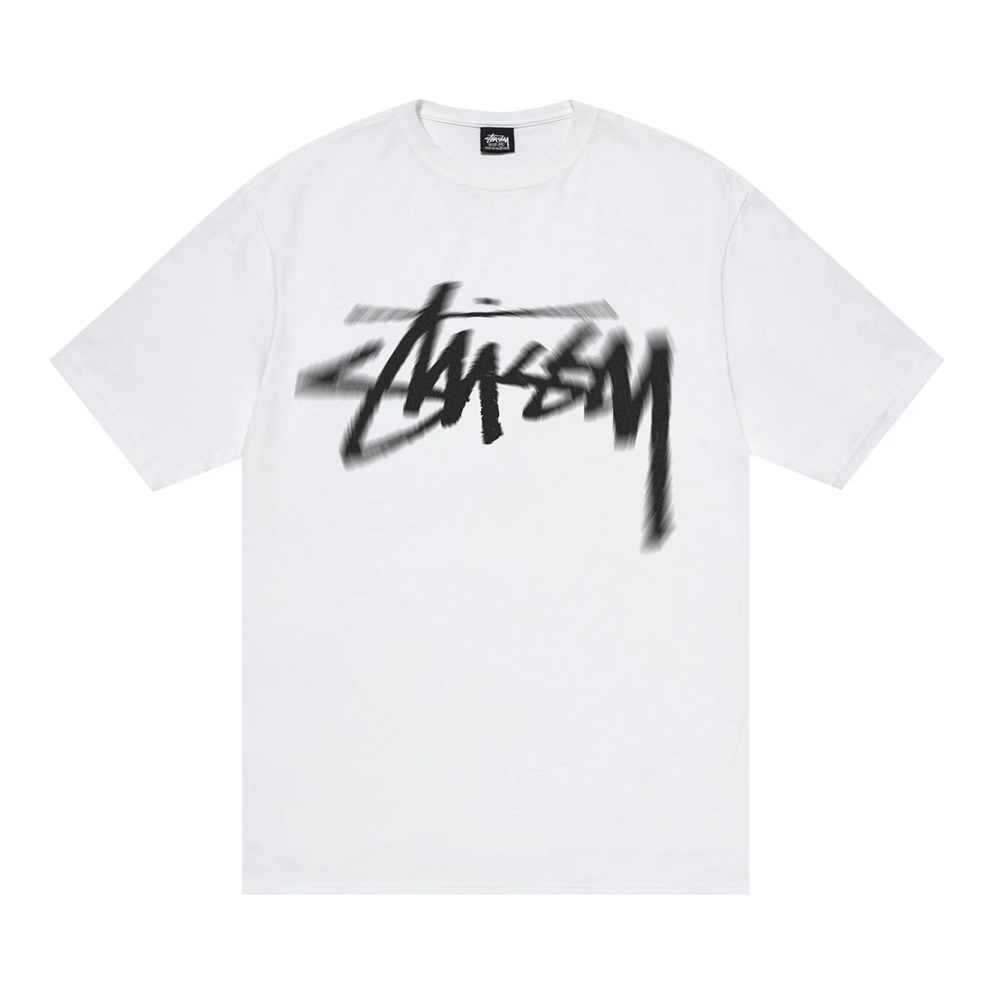 Stussy Dizzy Stock Tee 'White' - 1