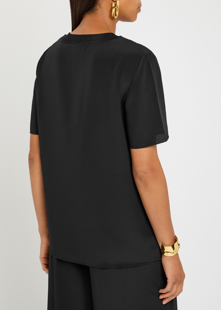 Joseph Rubin Silk-crepe T-shirt - 3