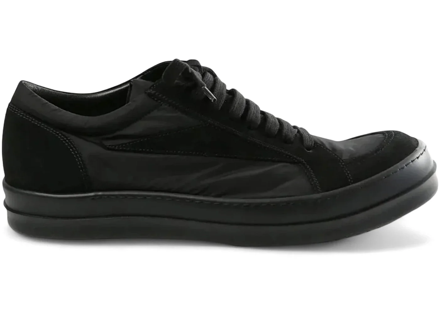 Rick Owens Vintage Low Sneaker Black - 1