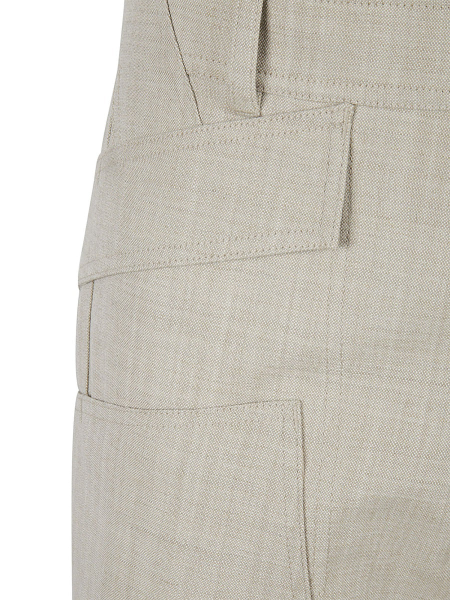 Burberry Men Grain De Poudre Wool Bermuda Shorts - 3