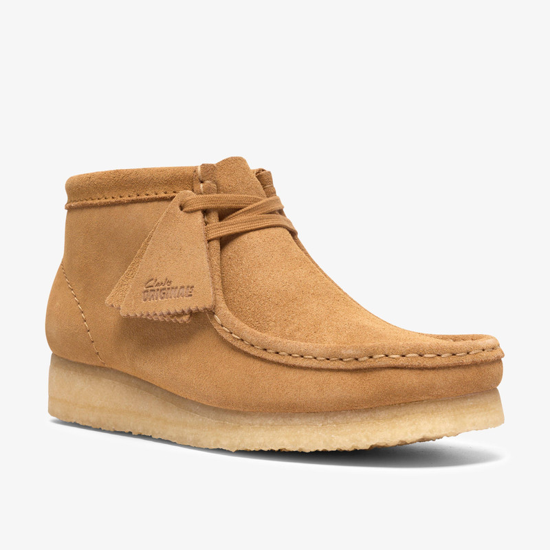 Wallabee Boot Tan Suede 7