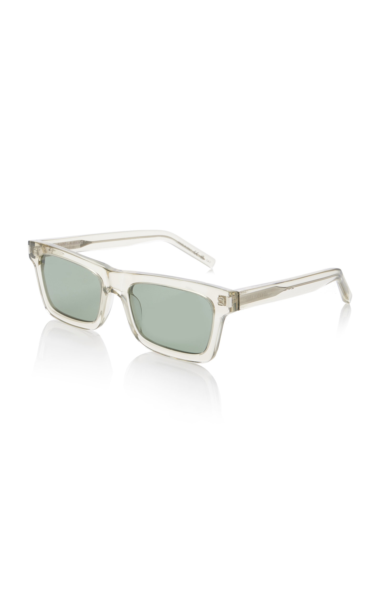 Betty Acetate Square-Frame Sunglasses green - 3