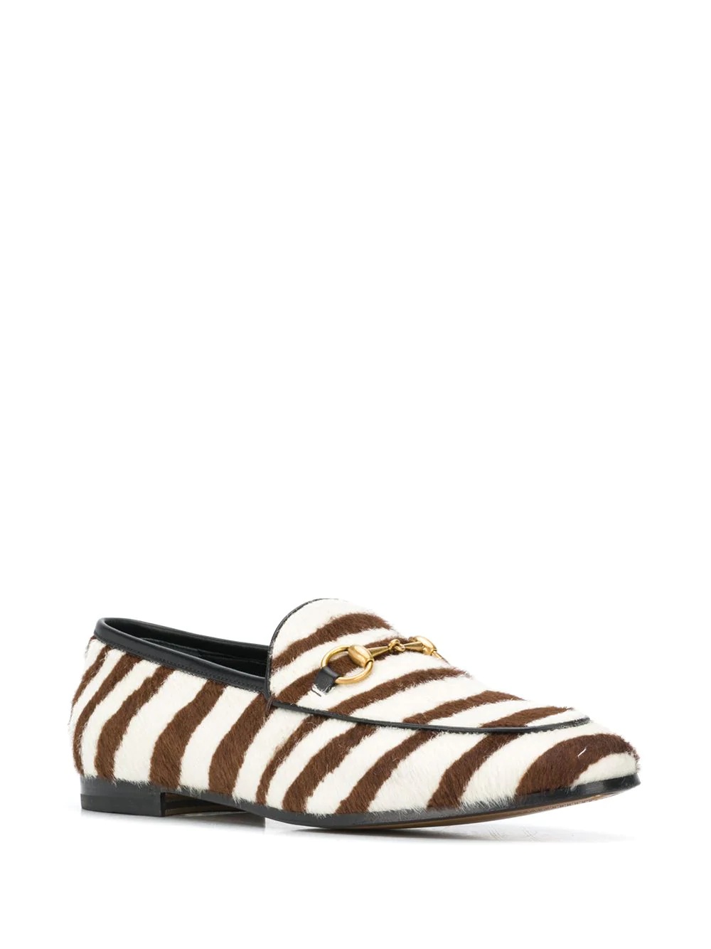 Jordaan zebra-stripe loafers - 2