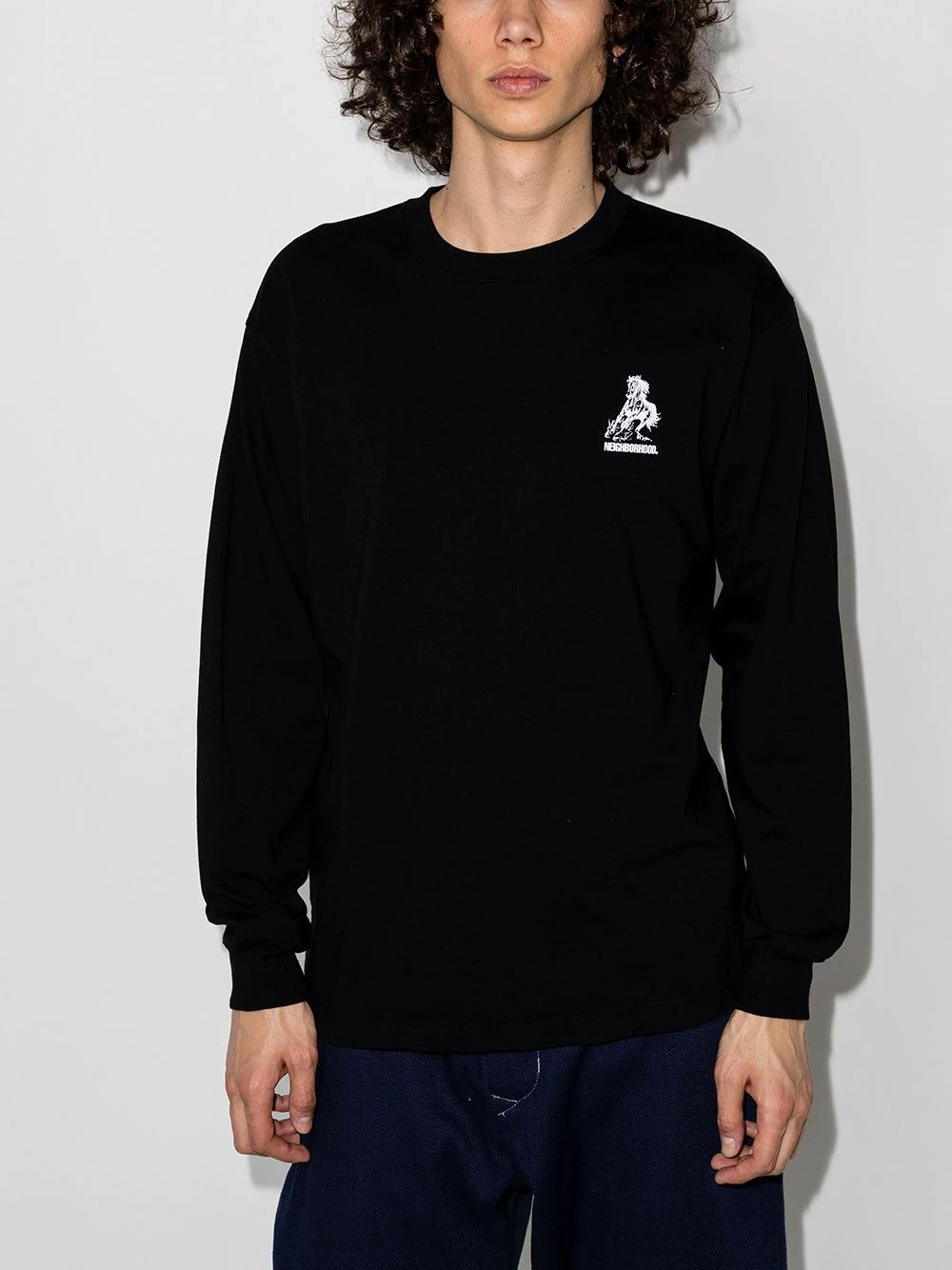 photograph-print crew-neck sweatshirt - 2