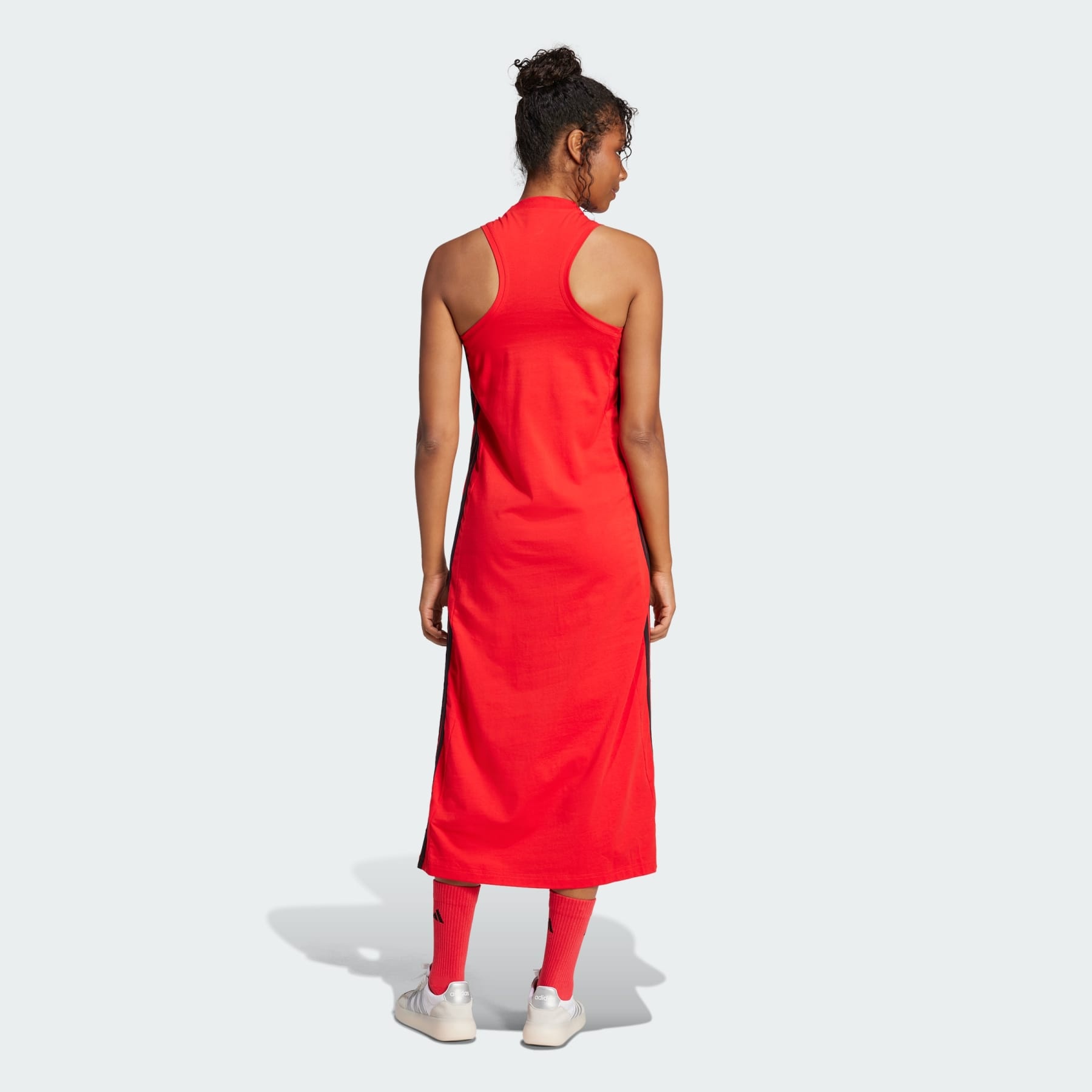 Essentials 3-Stripes Long Racerback Dress - 3