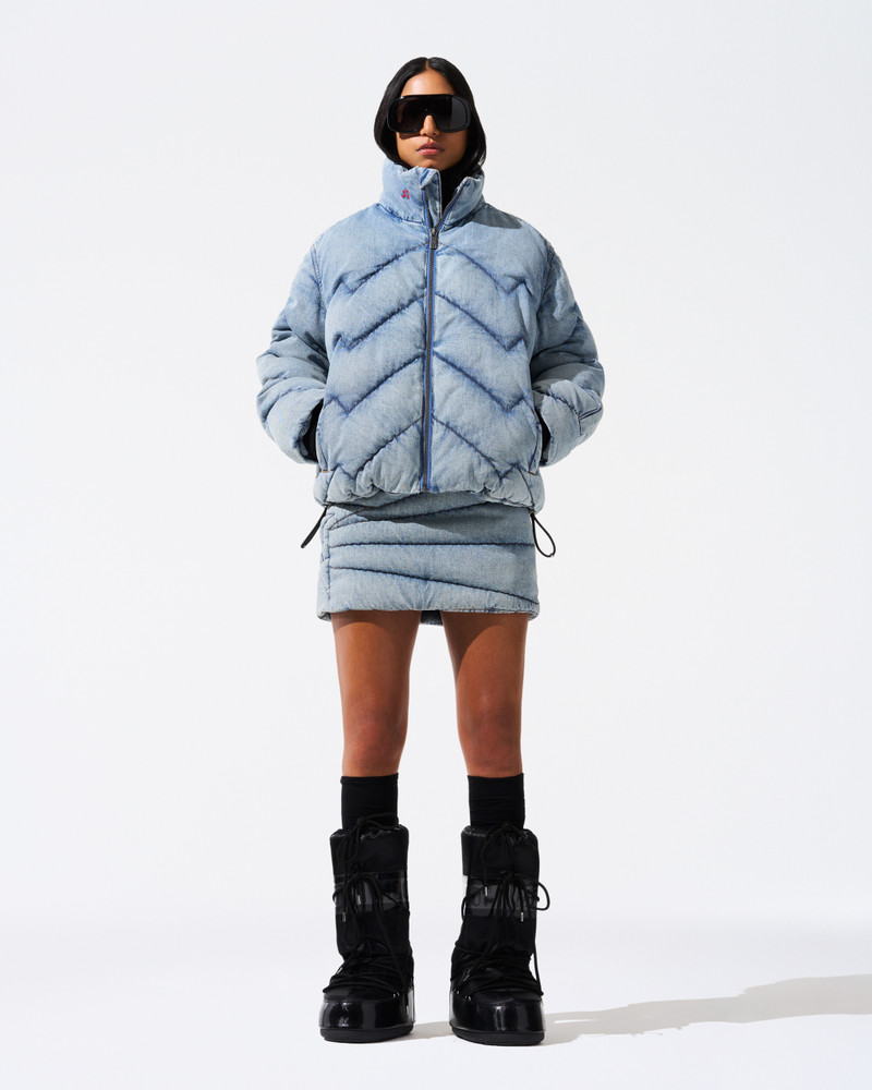 PERFECT MOMENT Denim Puffer Jacket outlook