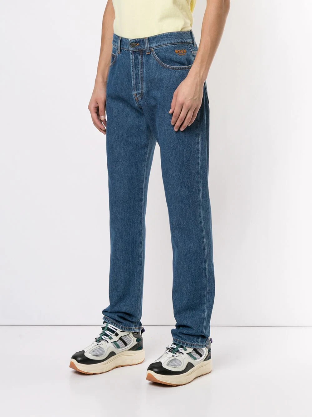 regular straight leg jeans - 3