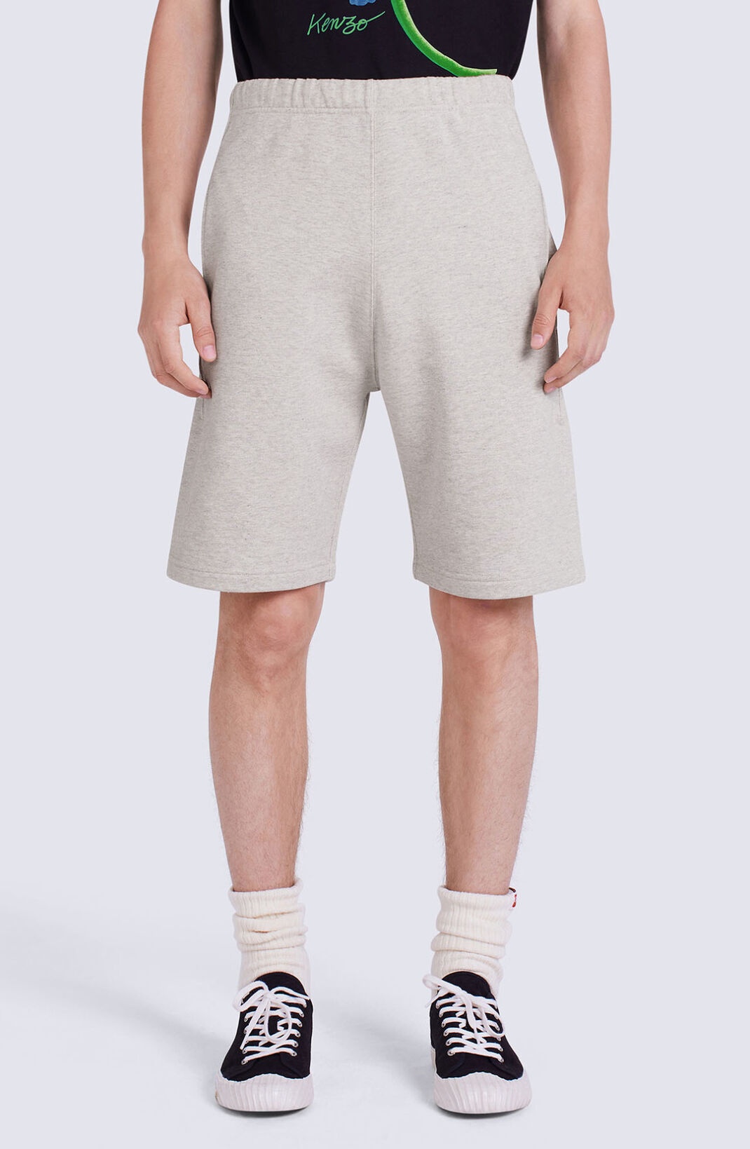 'BOKE FLOWER' crest shorts - 5