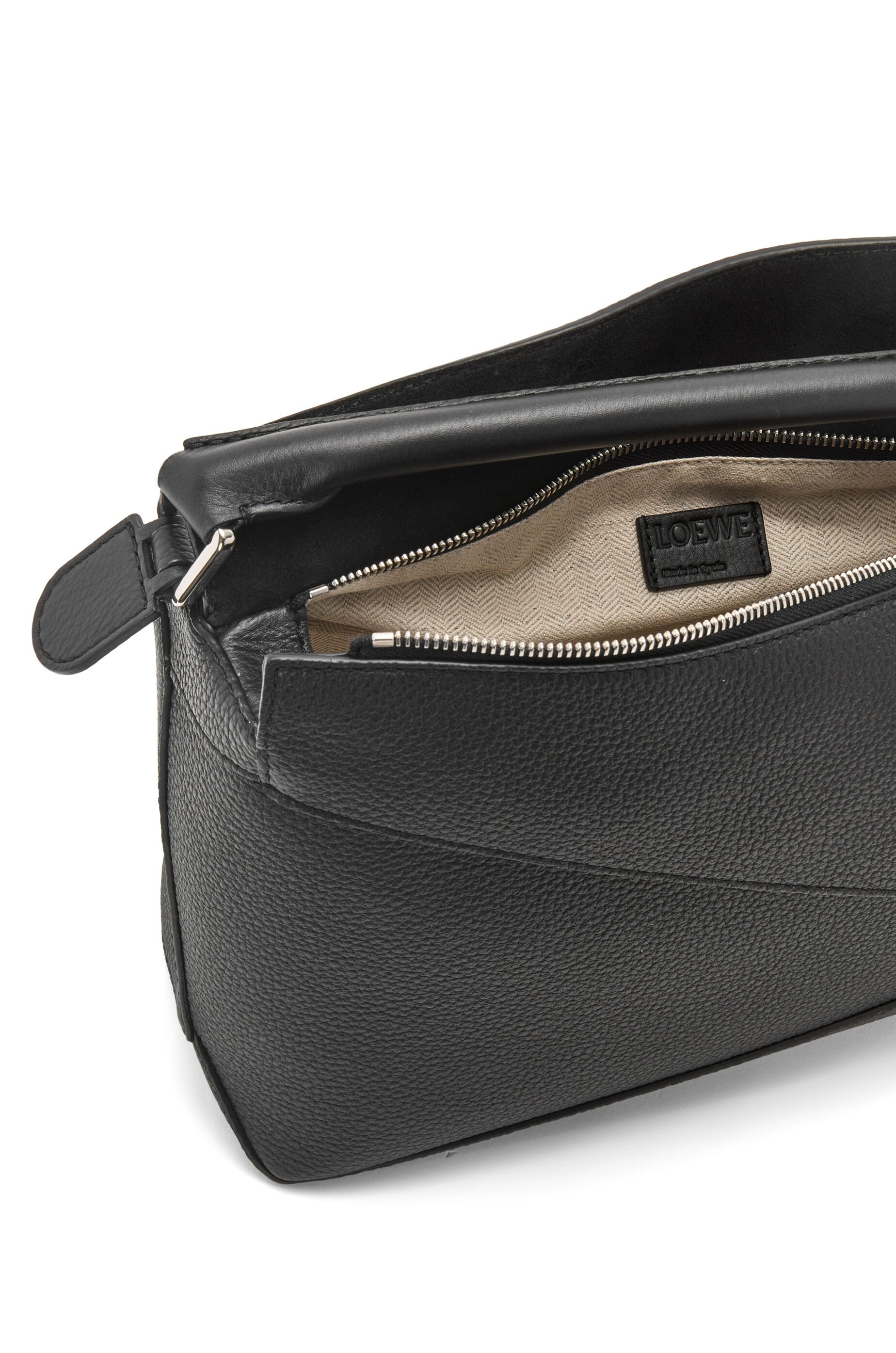 Puzzle bag in grained calfskin - 6