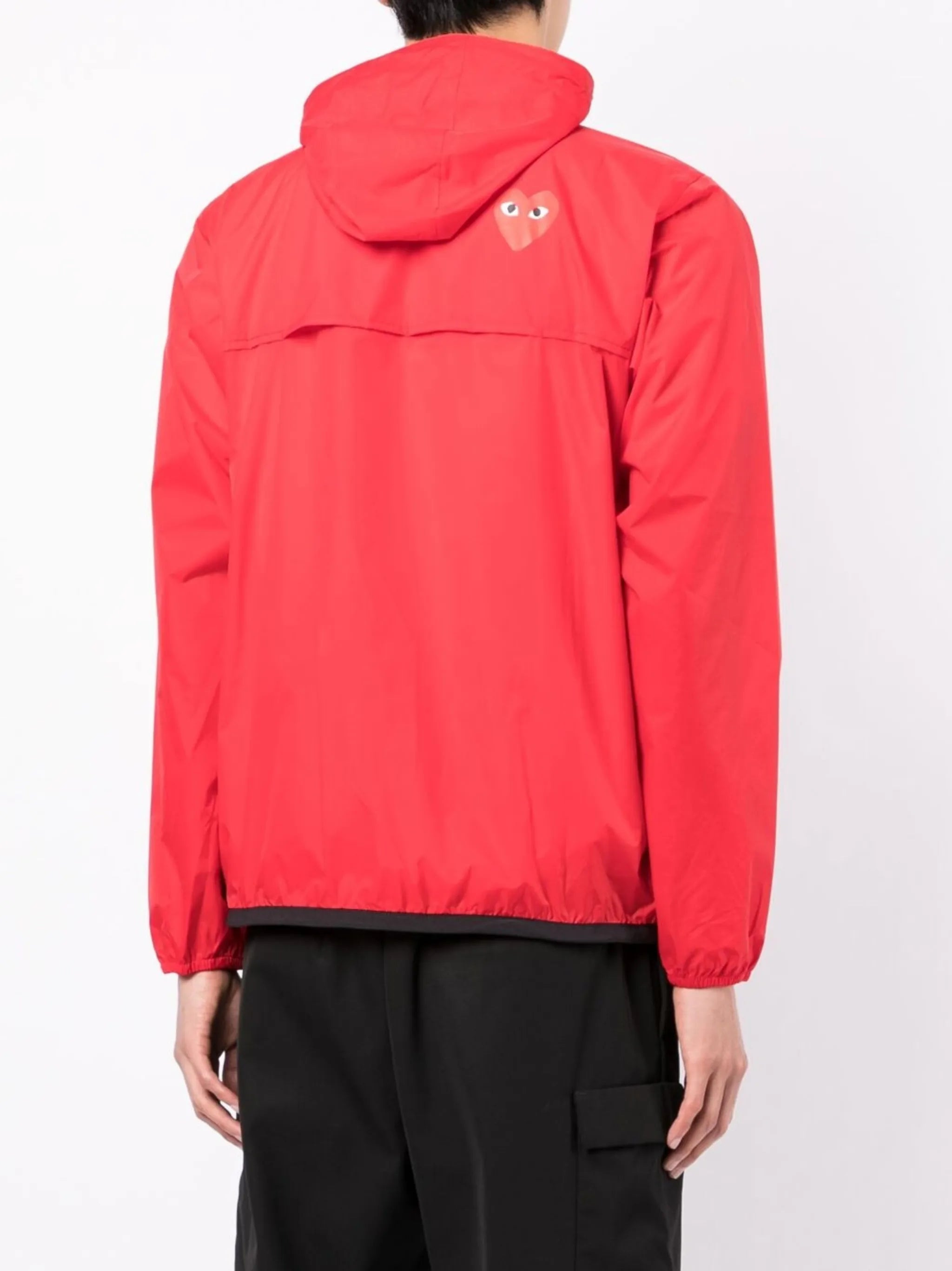Comme Des GarÇons Play X K-Way Zipped Hooded Jacket - 5