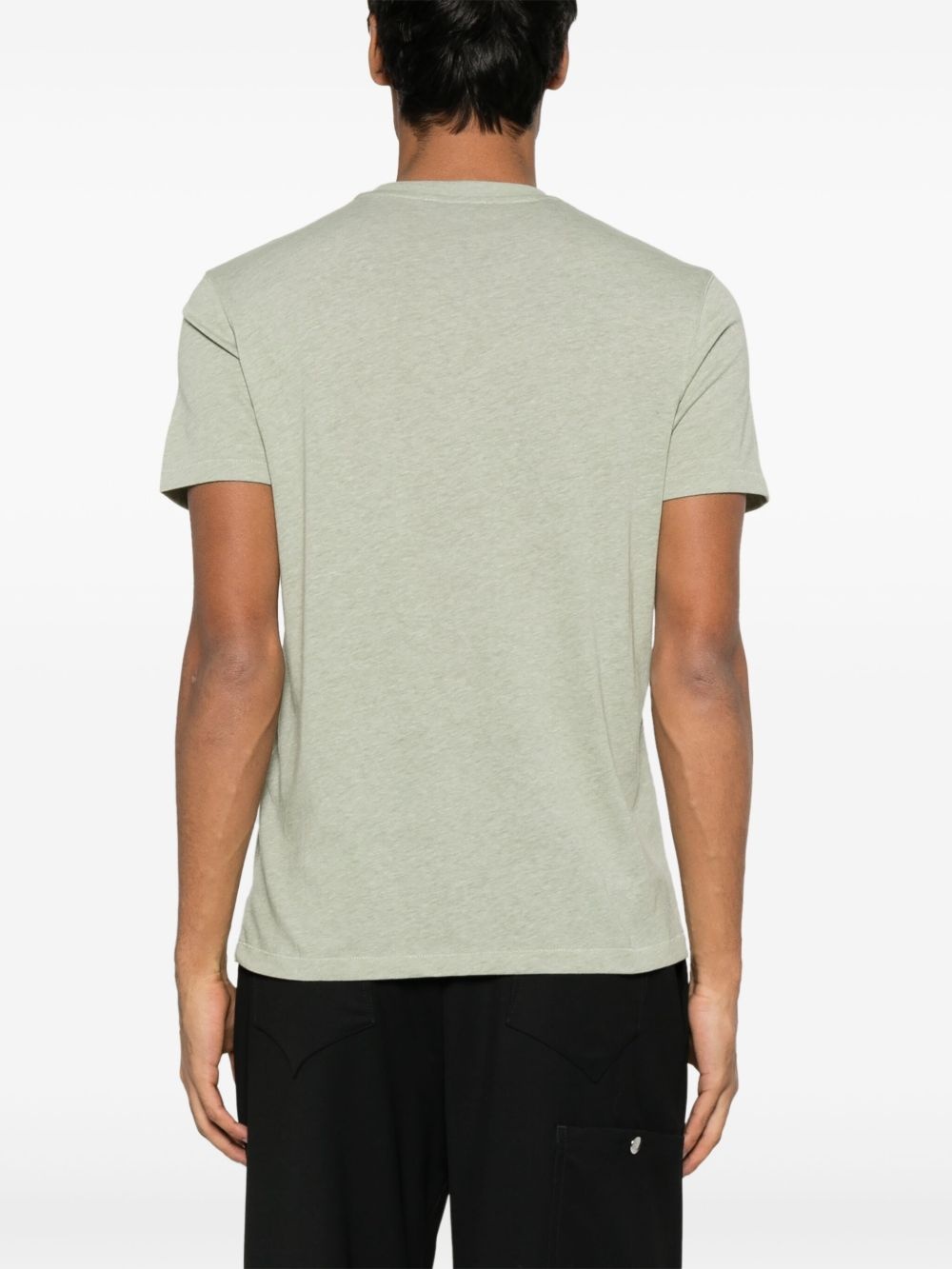 mélange-effect T-shirt - 3