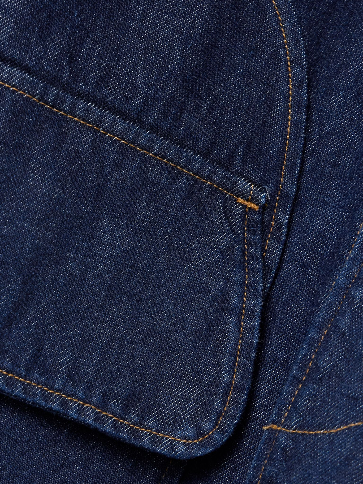 + Argent Abra denim jacket Dark denim - 5