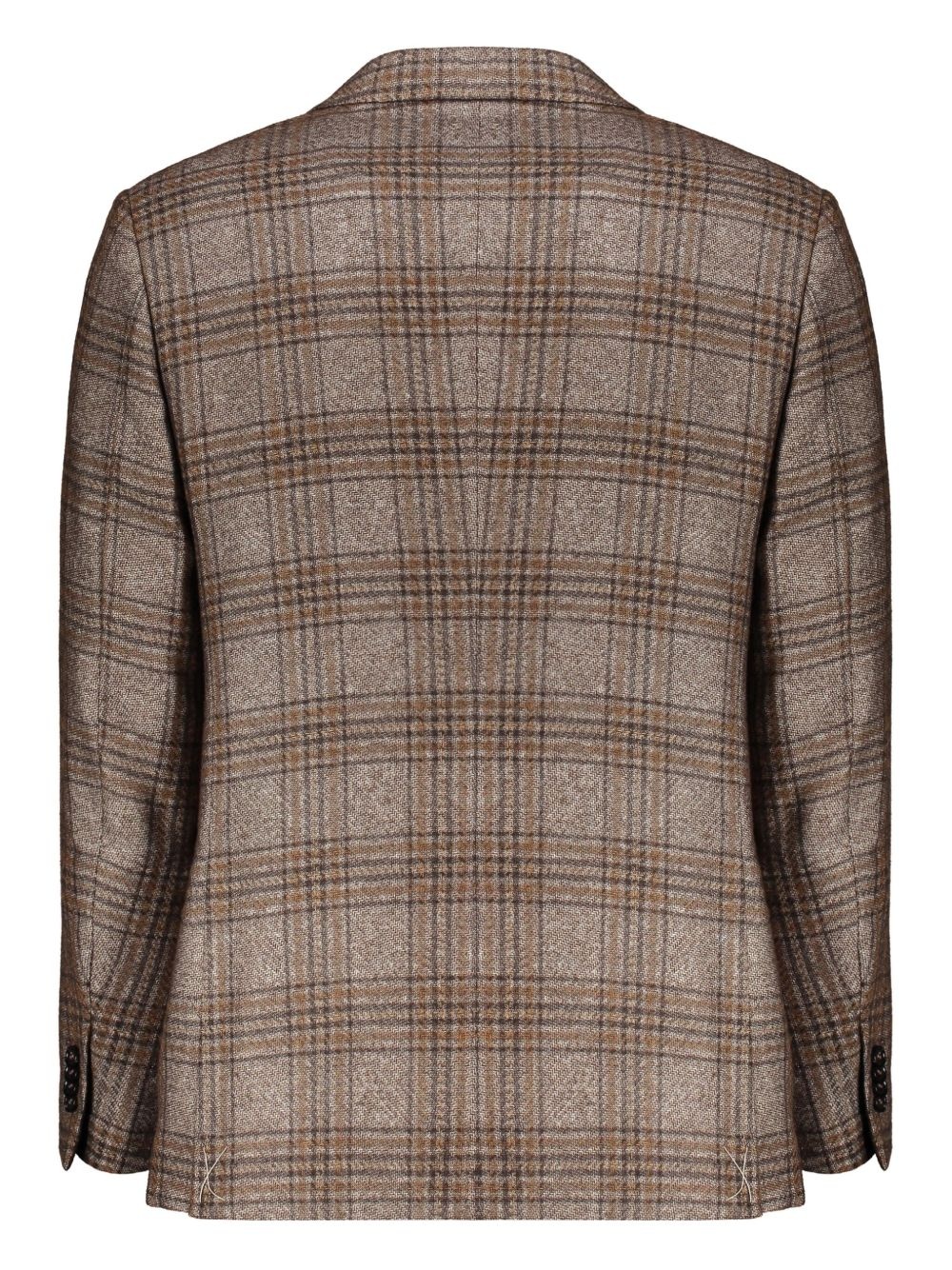 checked blazer - 2