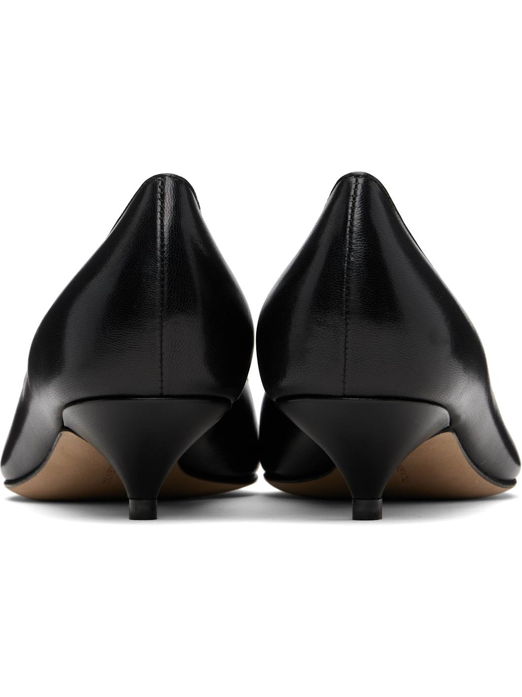 Black Liisa Kitten Two Heels - 2