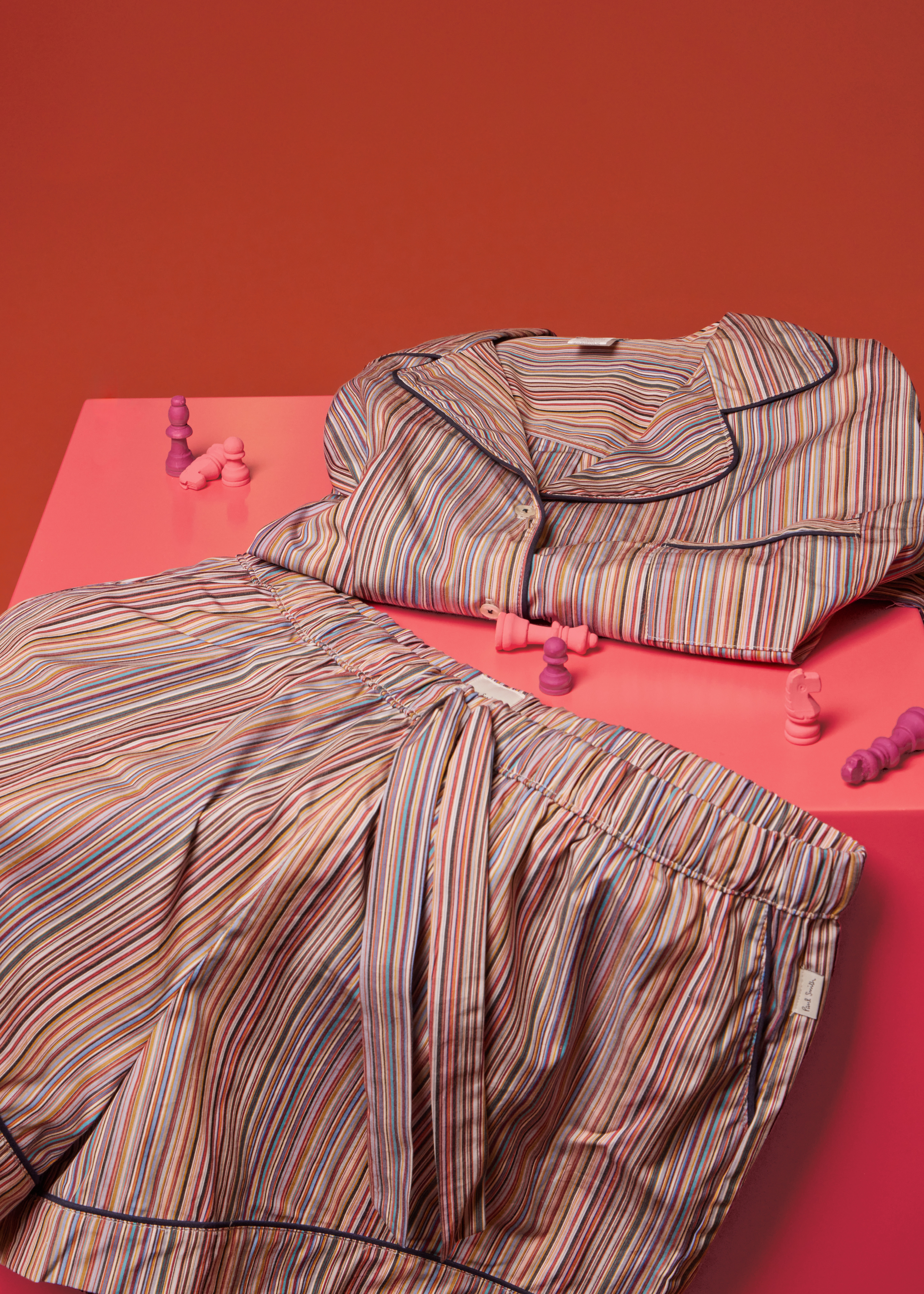 'Signature Stripe' Short Pyjama Set - 7