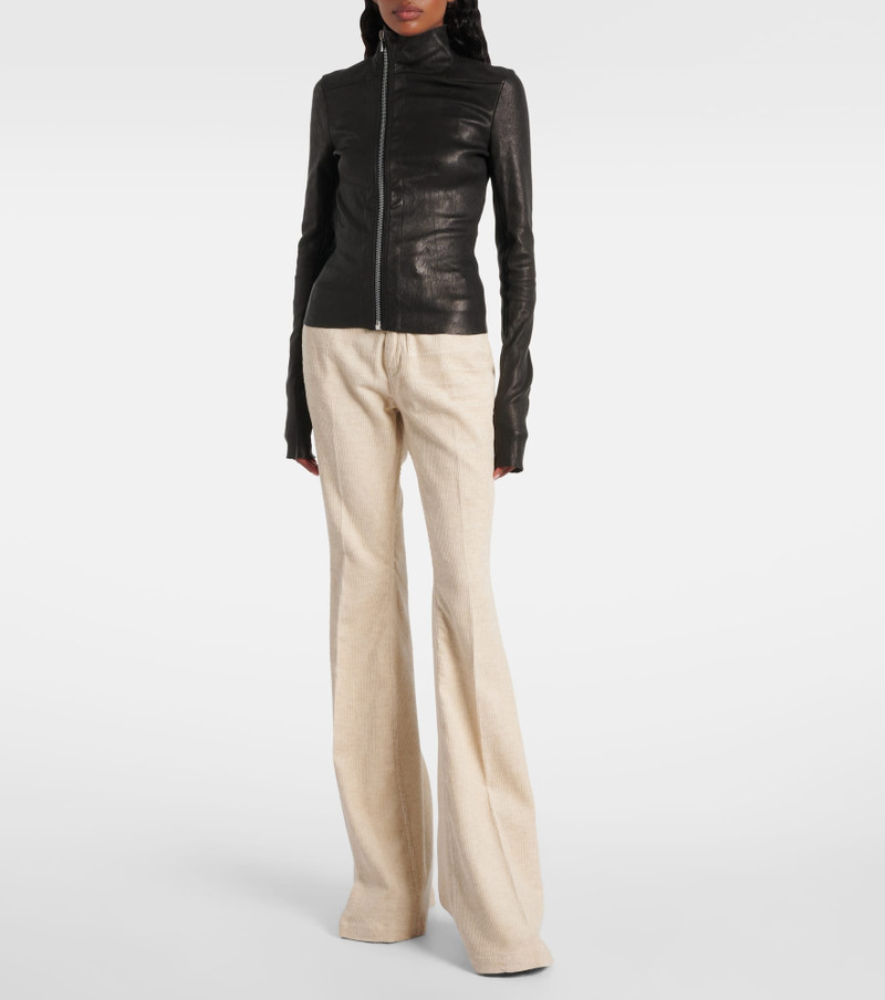 Rick Owens Gary leather jacket outlook
