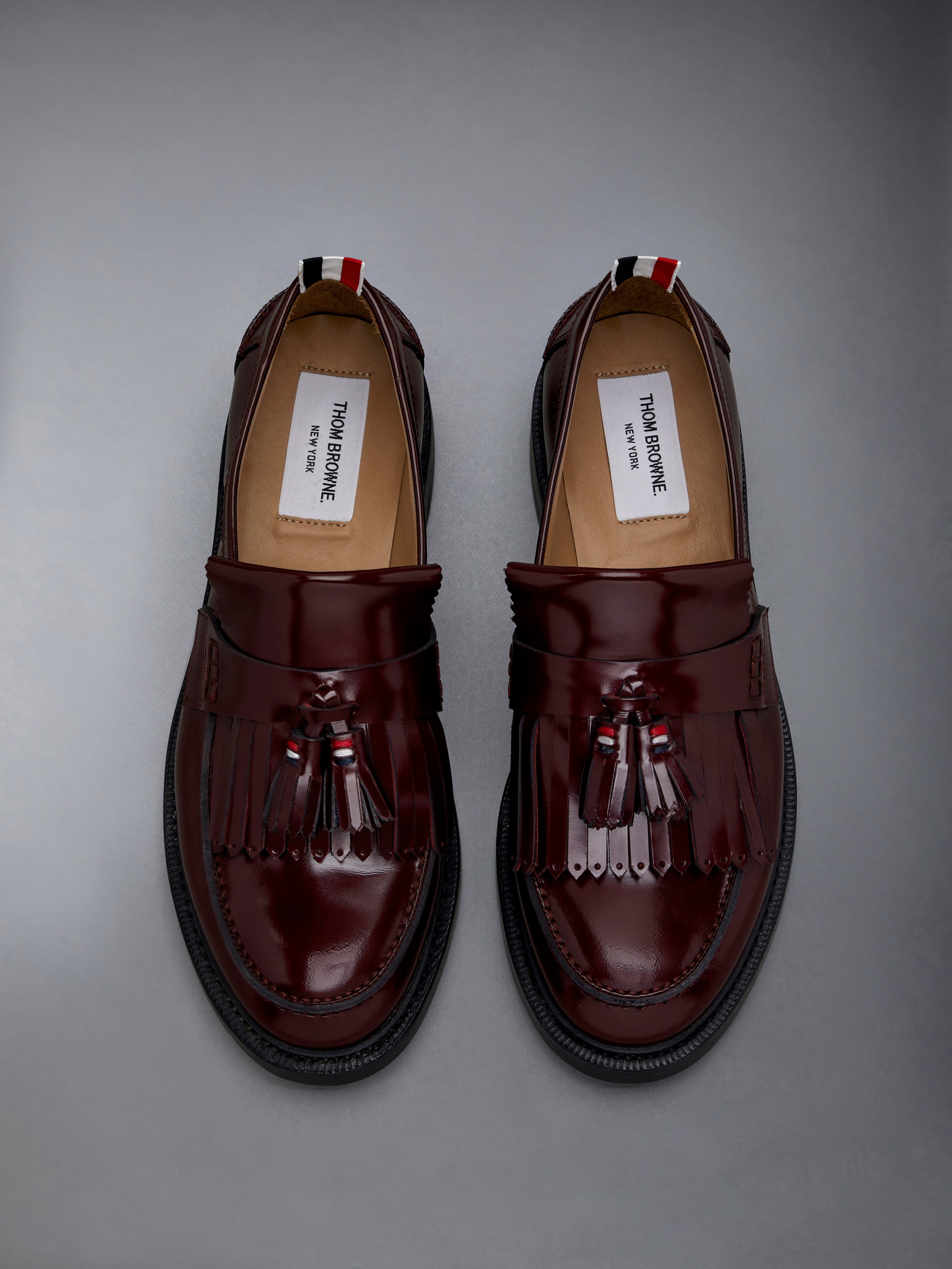 Soft Spazzolato Goodyear Sole Tassel Kilt Loafer - 4