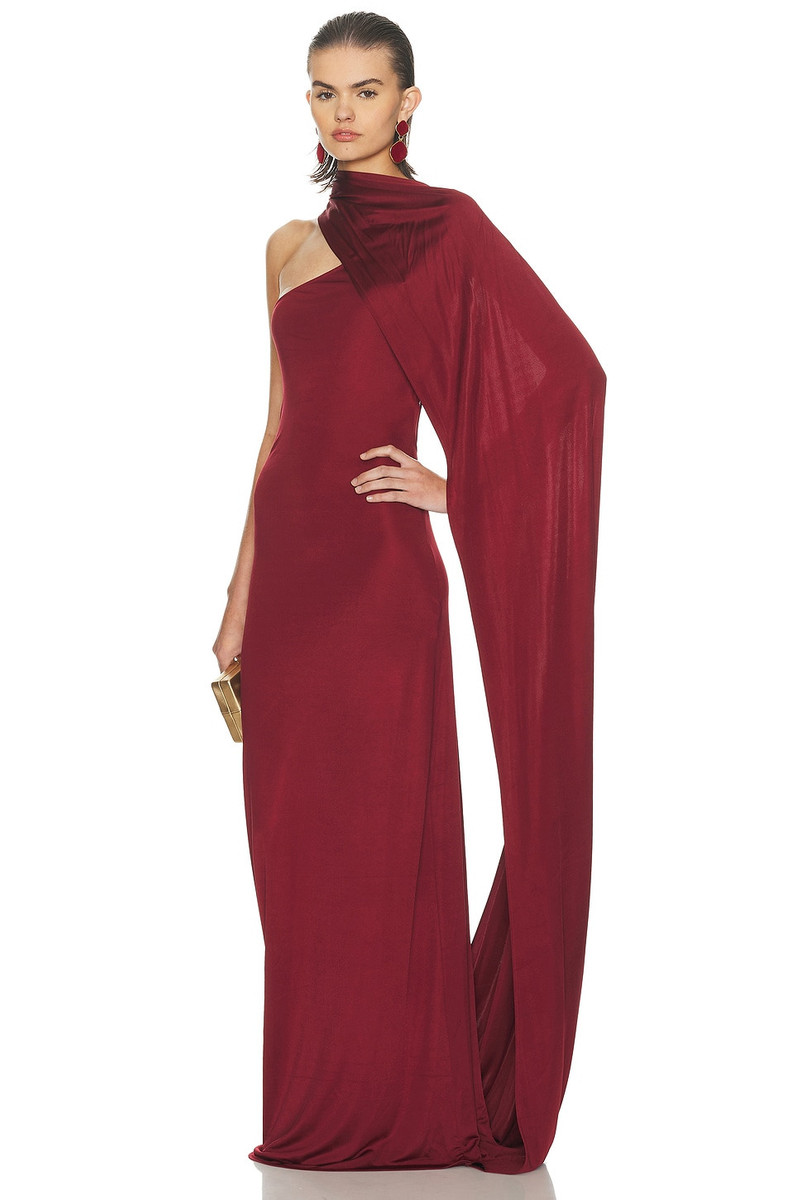 HELSA The Muse Cape Jersey Dress outlook