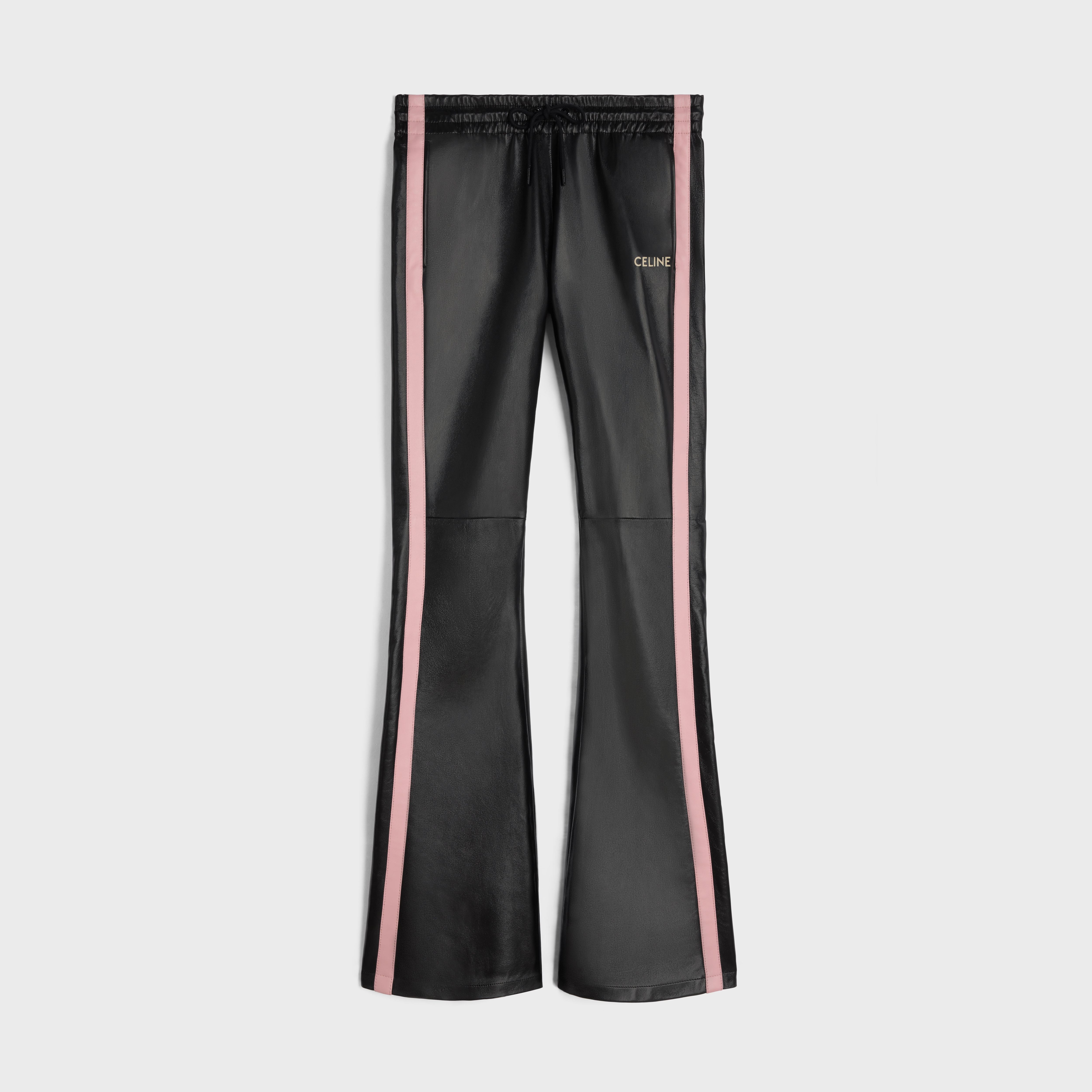 celine tracksuit pants in soft lambskin - 1