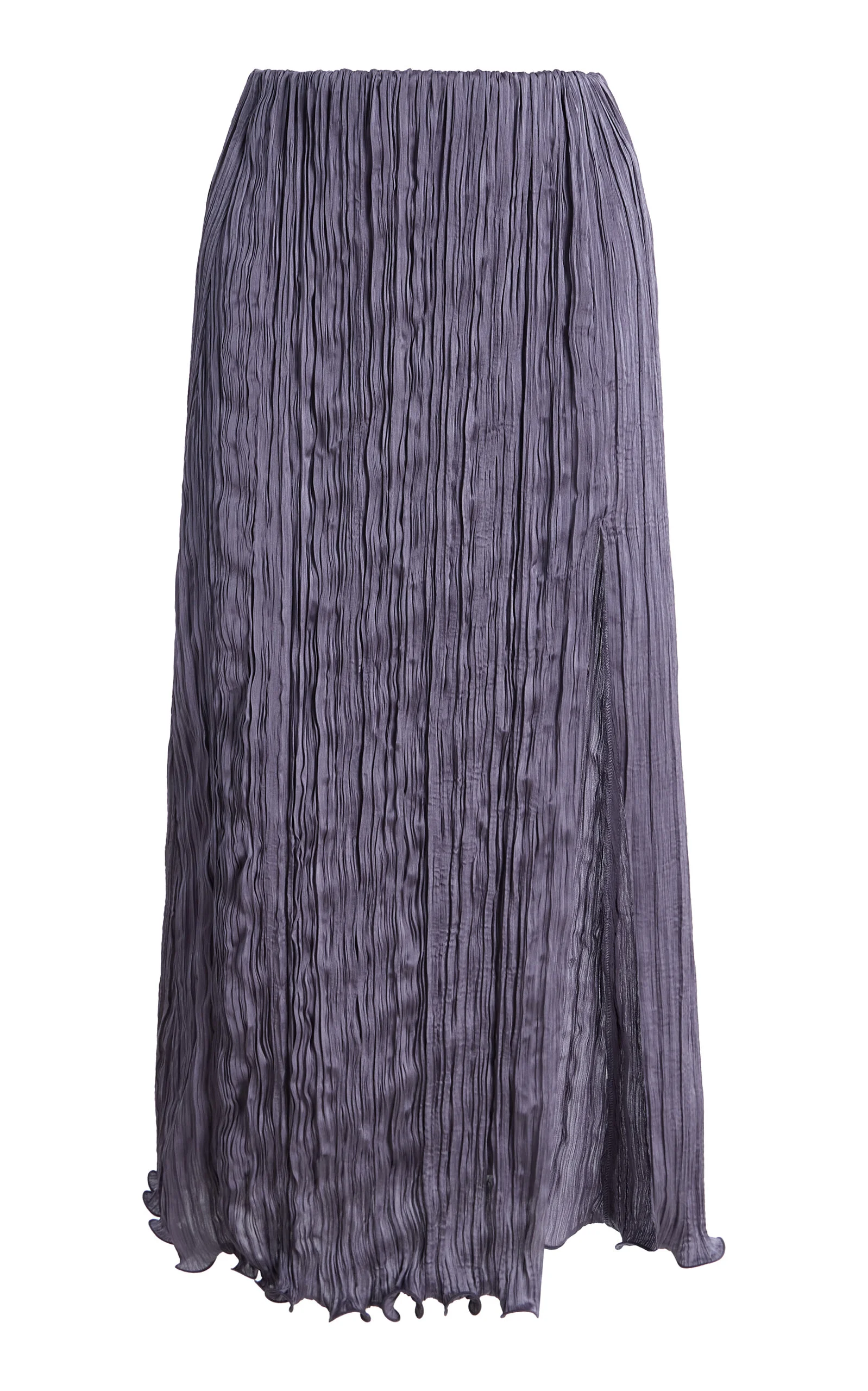 Esme Plisse Midi Skirt - 1