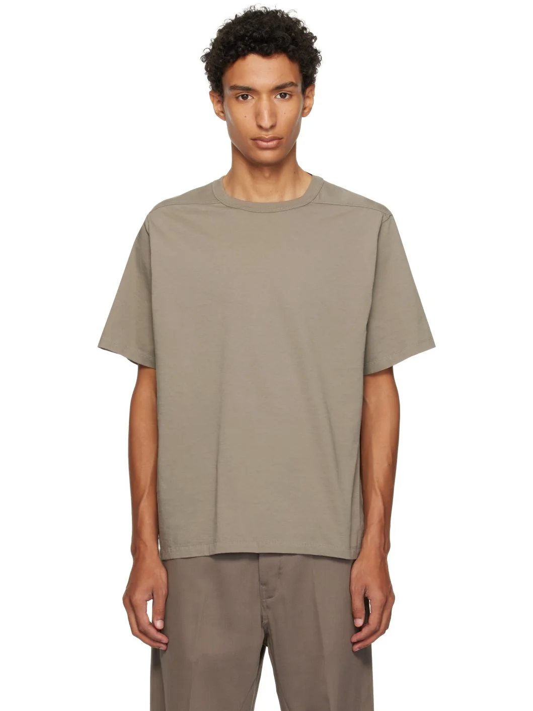 Taupe Tower Brad T-shirt - 1