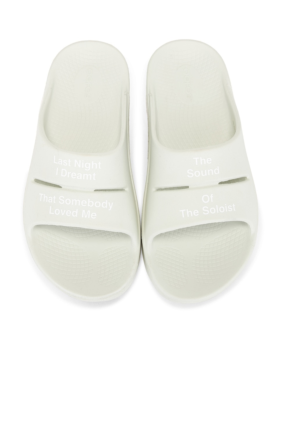 TAKAHIROMIYASHITA TheSoloist. x OOFOS Slider | forward